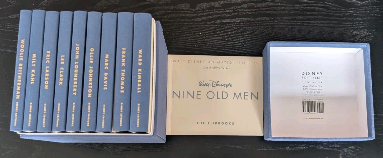 Walt Disney&rsquo;s Nine Old Men The Flipbooks Hardcover Set