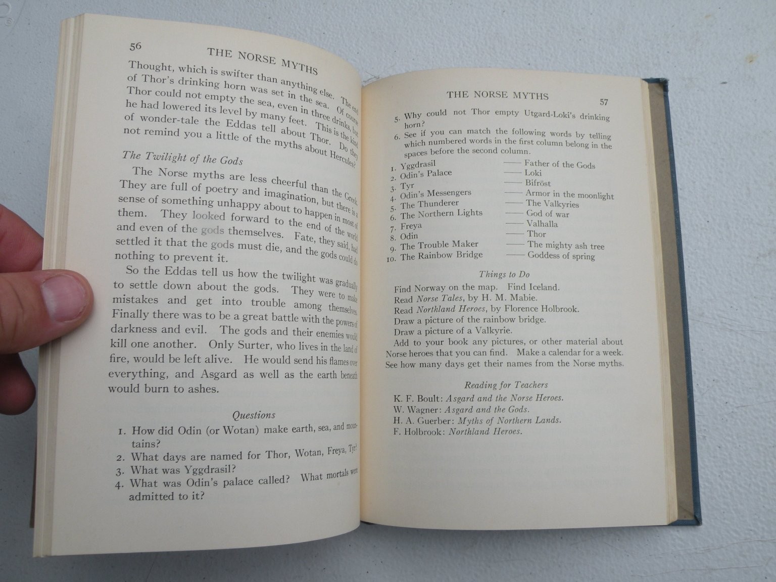 Stories of the Ancient Peoples Henry Smith Chapman 1929 First Printing Houghton