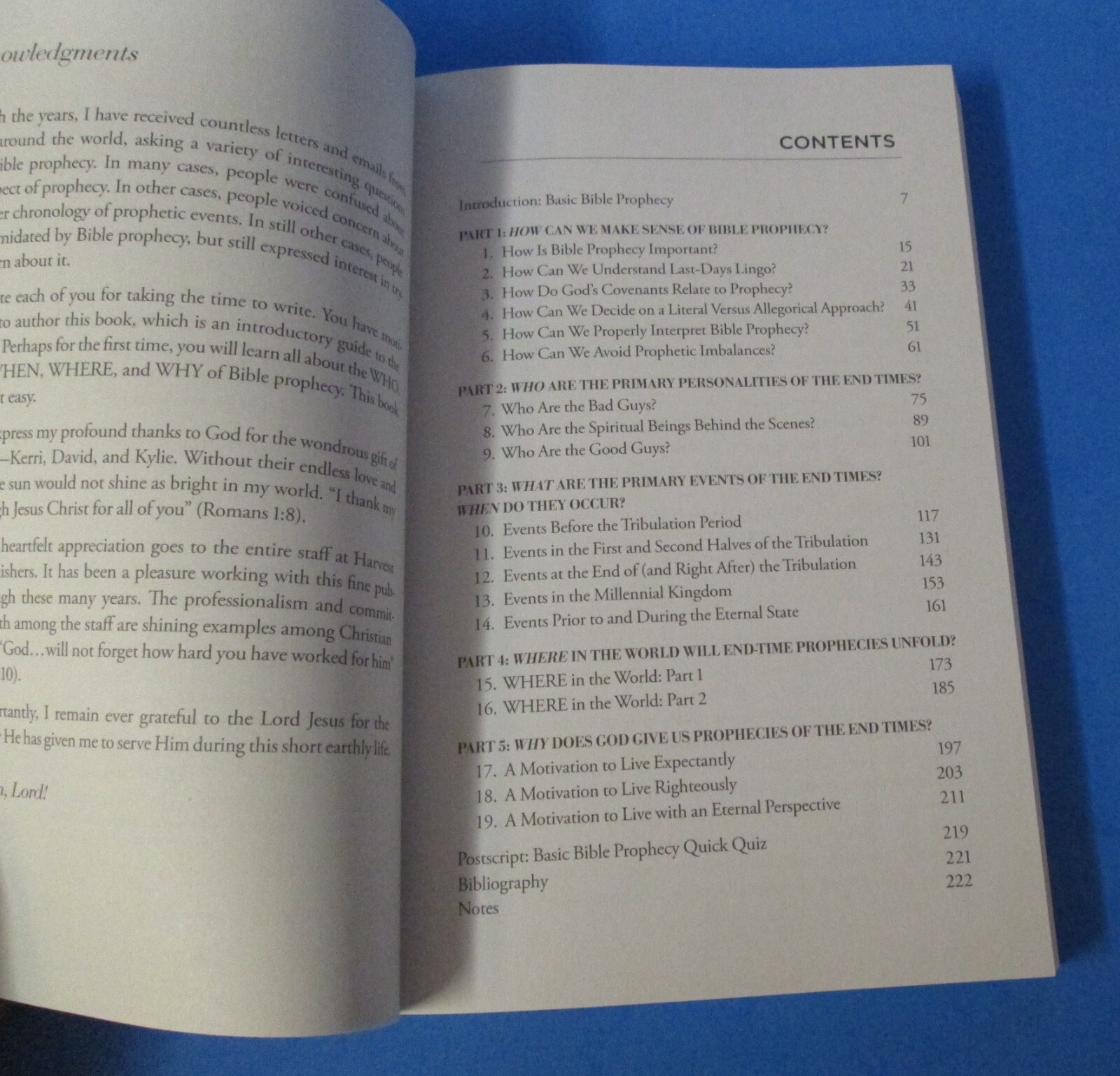 BASIC BIBLE PROPHECY by Ron Rhodes 2021 PB in VGUC rj