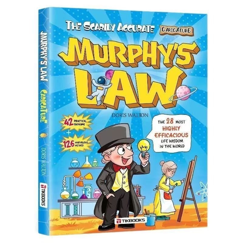 Murphy&rsquo;s Law Learning Book for Kids 8-12 with 128 Pages Paperback Illustrated