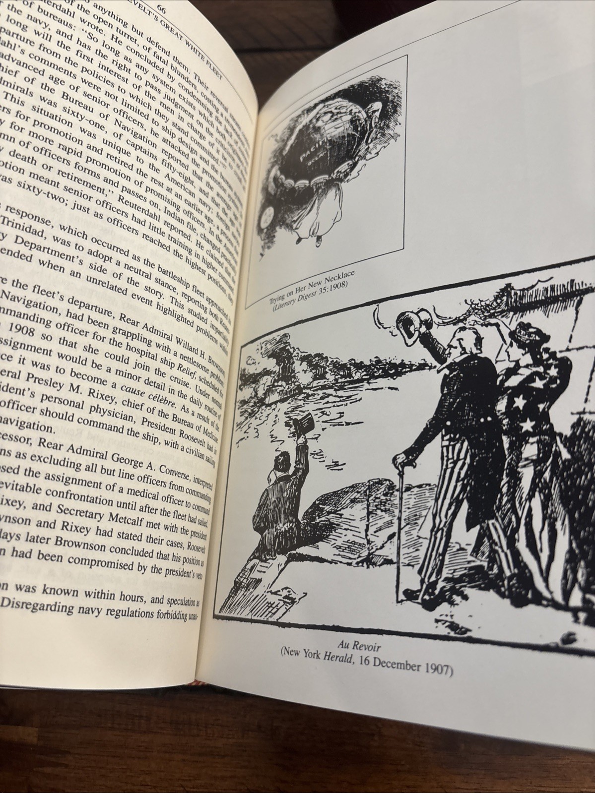 Teddy Roosevelt&rsquo;s Great White Fleet – hardcover Reckner, James R.