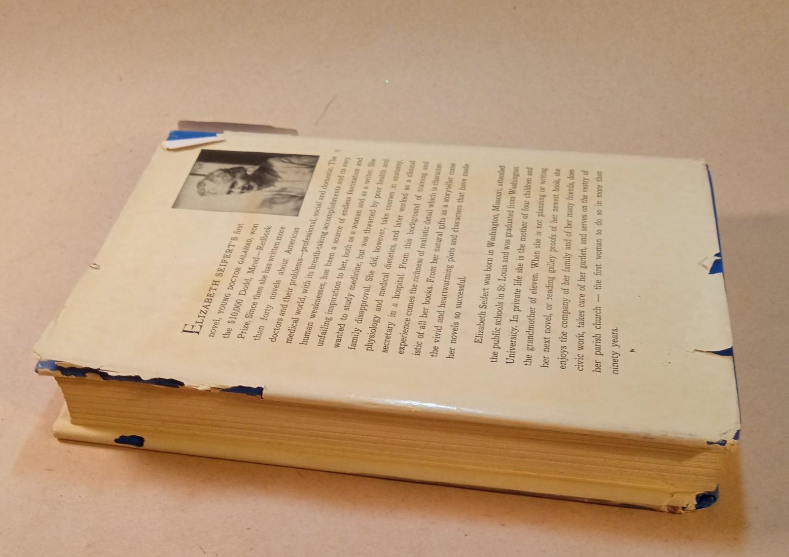 « Legacy For A Doctor » Novel. Vgt 1963. Elizabeth Seifert. 272 Pages. Sad Dust…