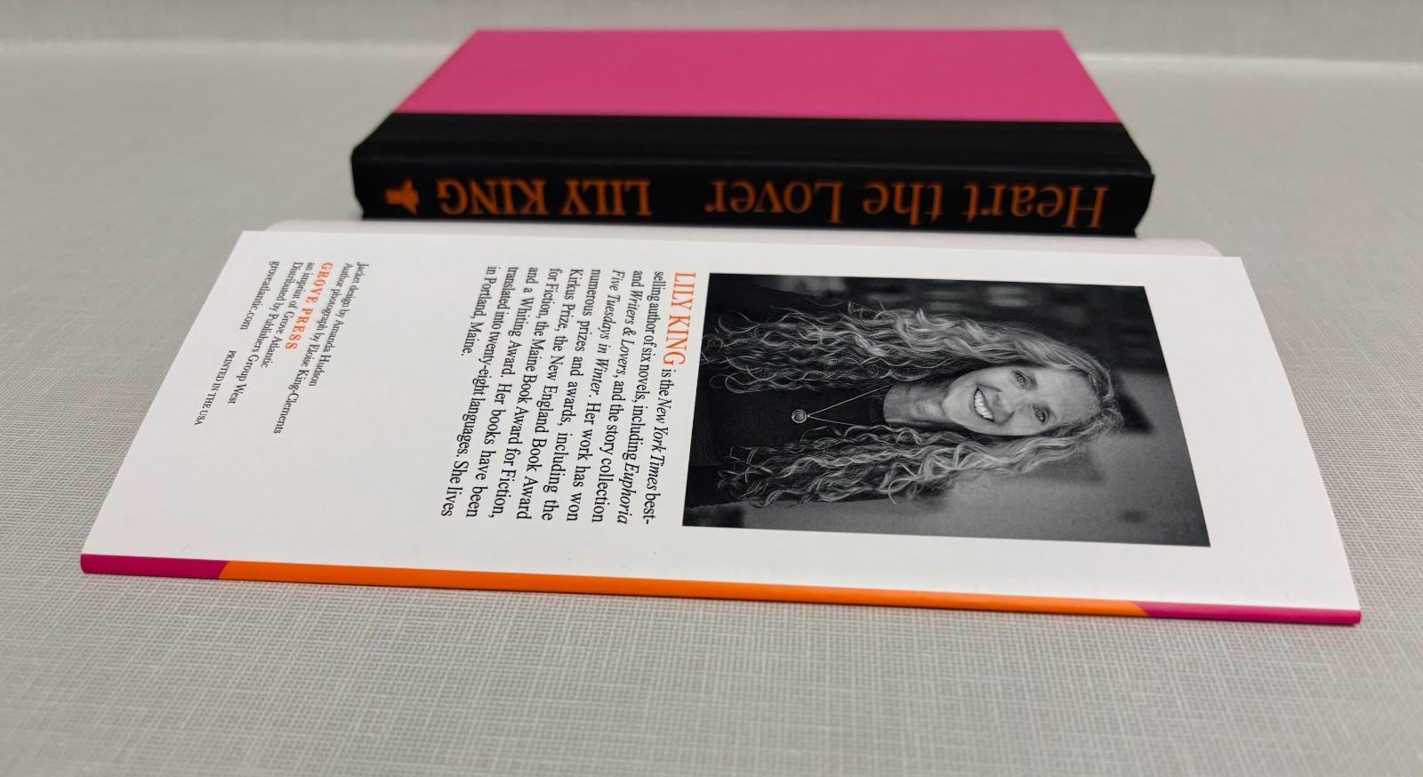 Heart The Lover Lily King youthful choices confront adult later LN 1st ed 25 hbk