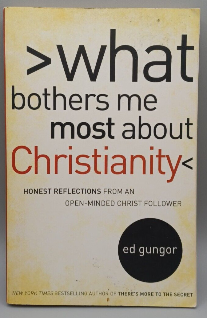 What Bothers Me Most about Christianity Ed Gungor Paperback 244 Pages