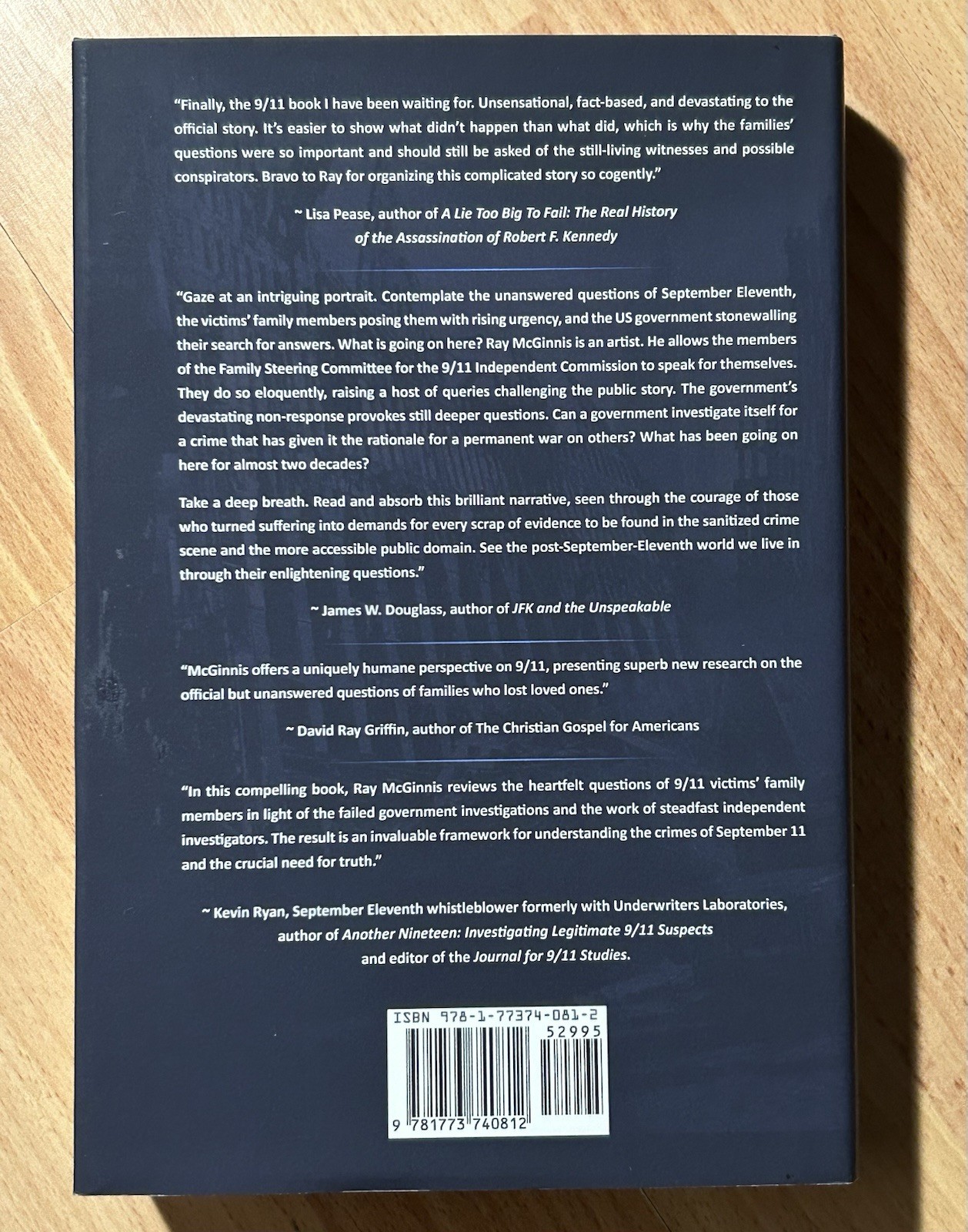 Unanswered Questions By Ray McGinnis What The 9/11 Commission Ignored Hardcover