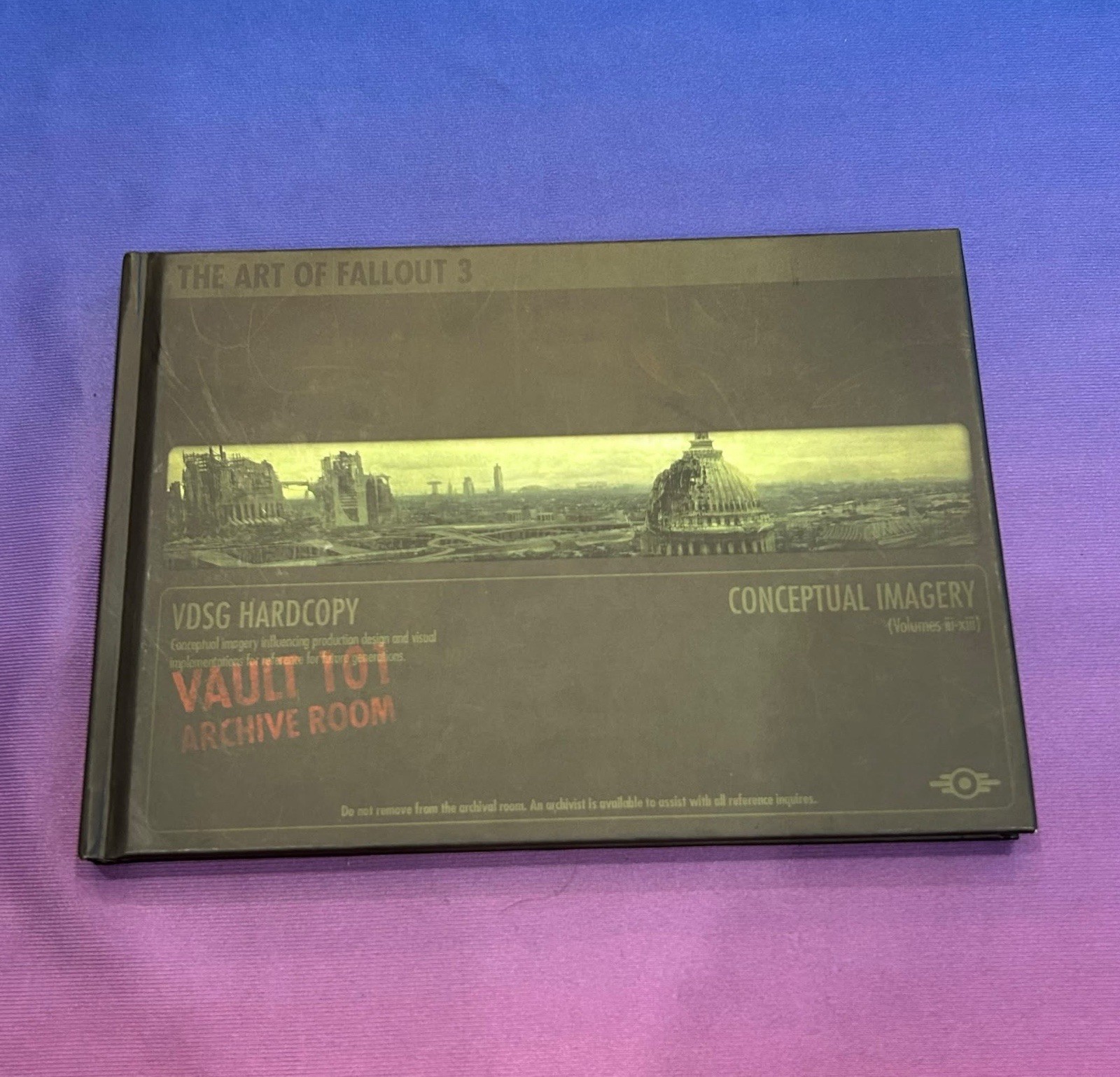 The Art of Fallout 3 Hardcover Concept Art Book Collector&rsquo;s Edition 2008