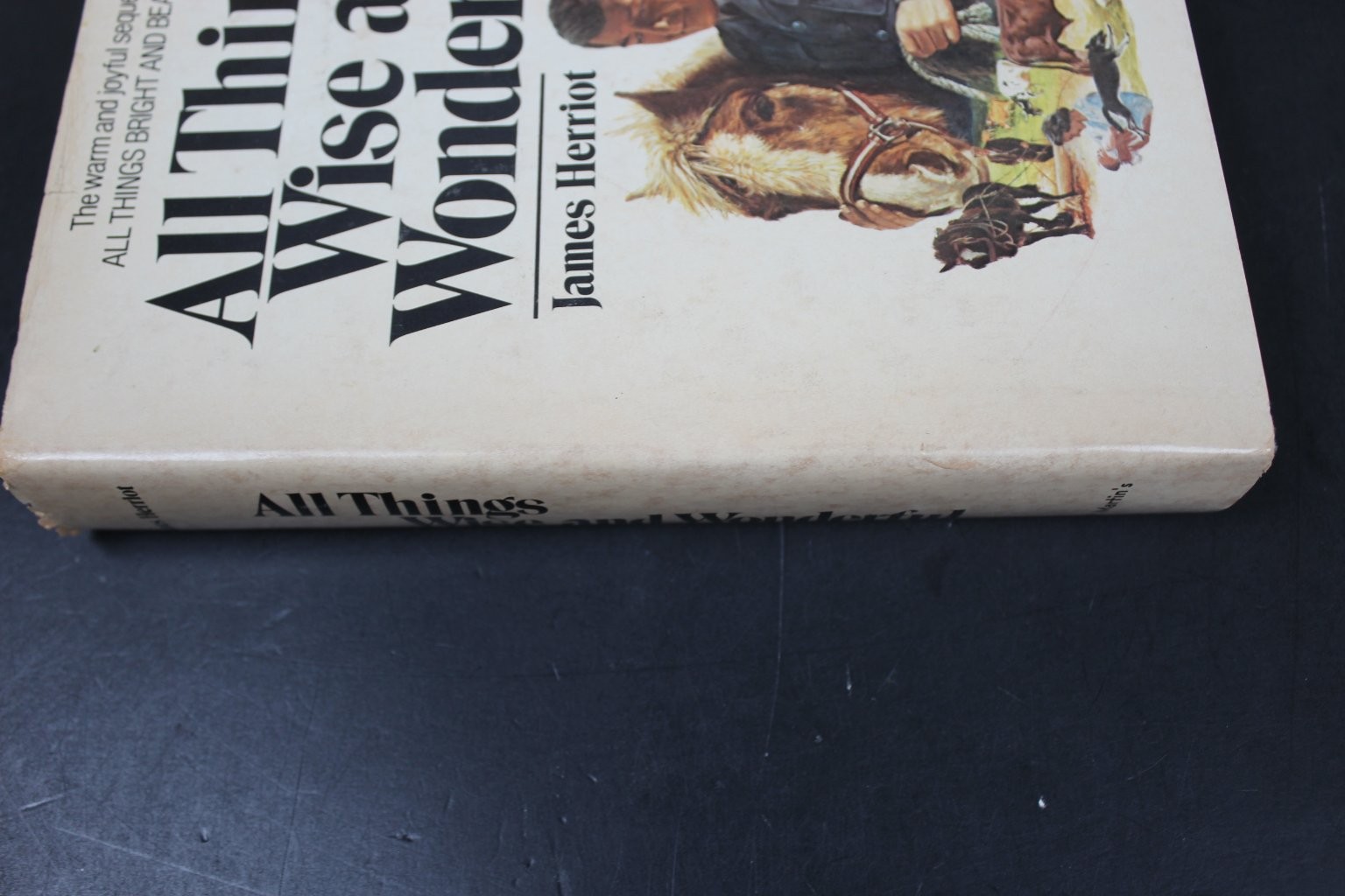 All Things Wise and Wonderful James Herriot 1977 Book Club Edition St. Martin&rsquo;s