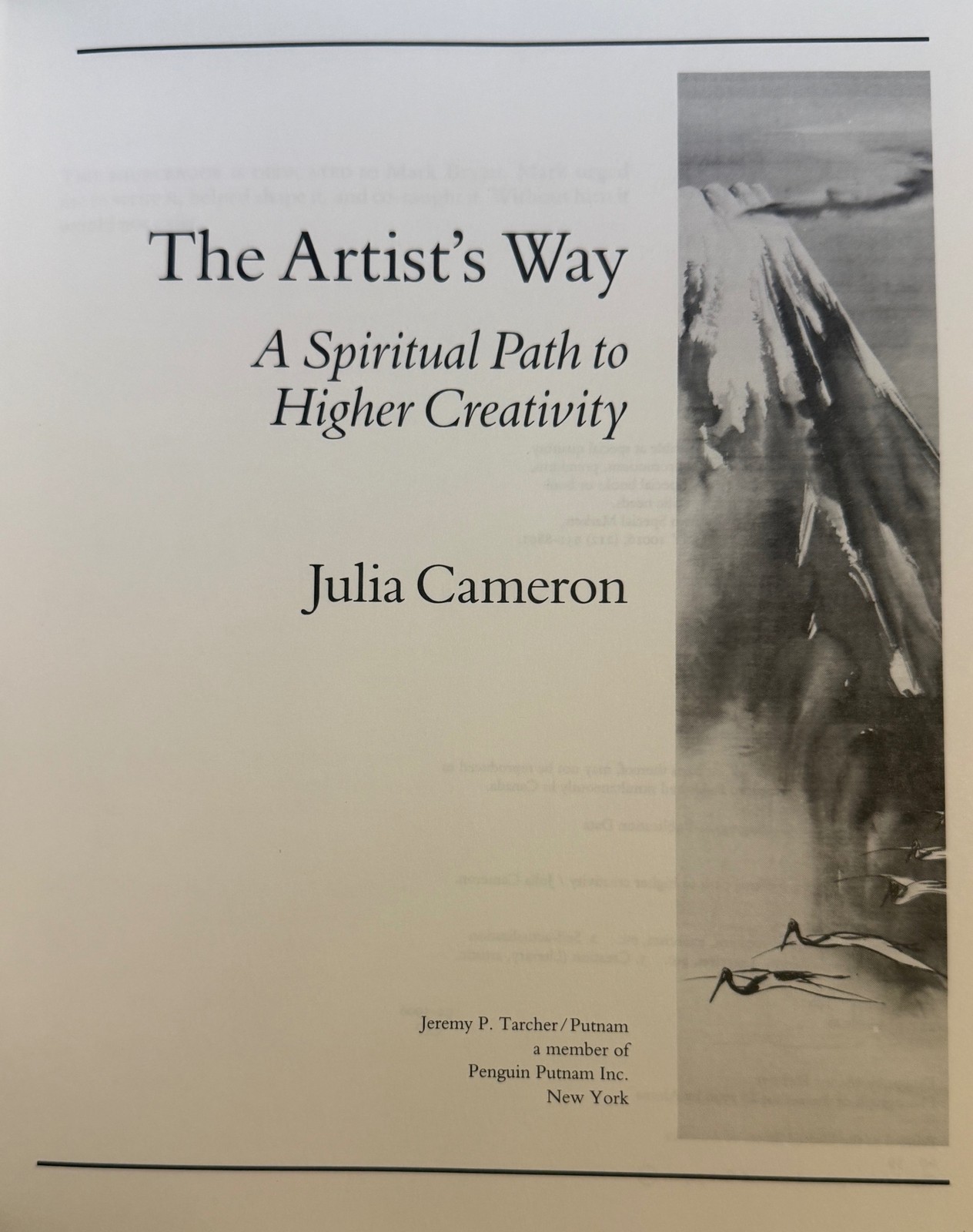 Julia Cameron The Artists Way Paperback A Spiritual Path to Higher Creativity