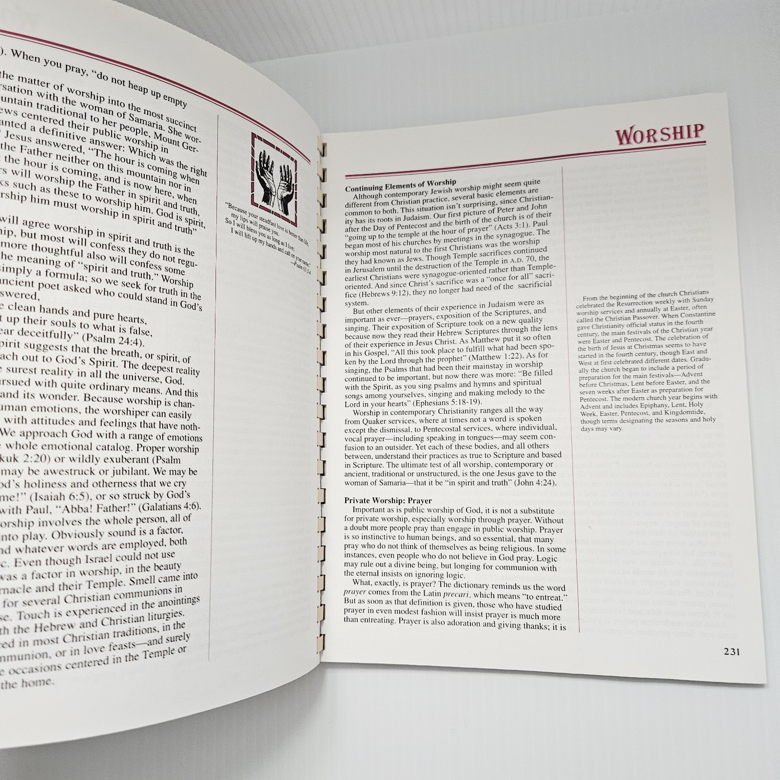 Christian Believer Book Knowing God with Heart and Mind Bible Study Manual