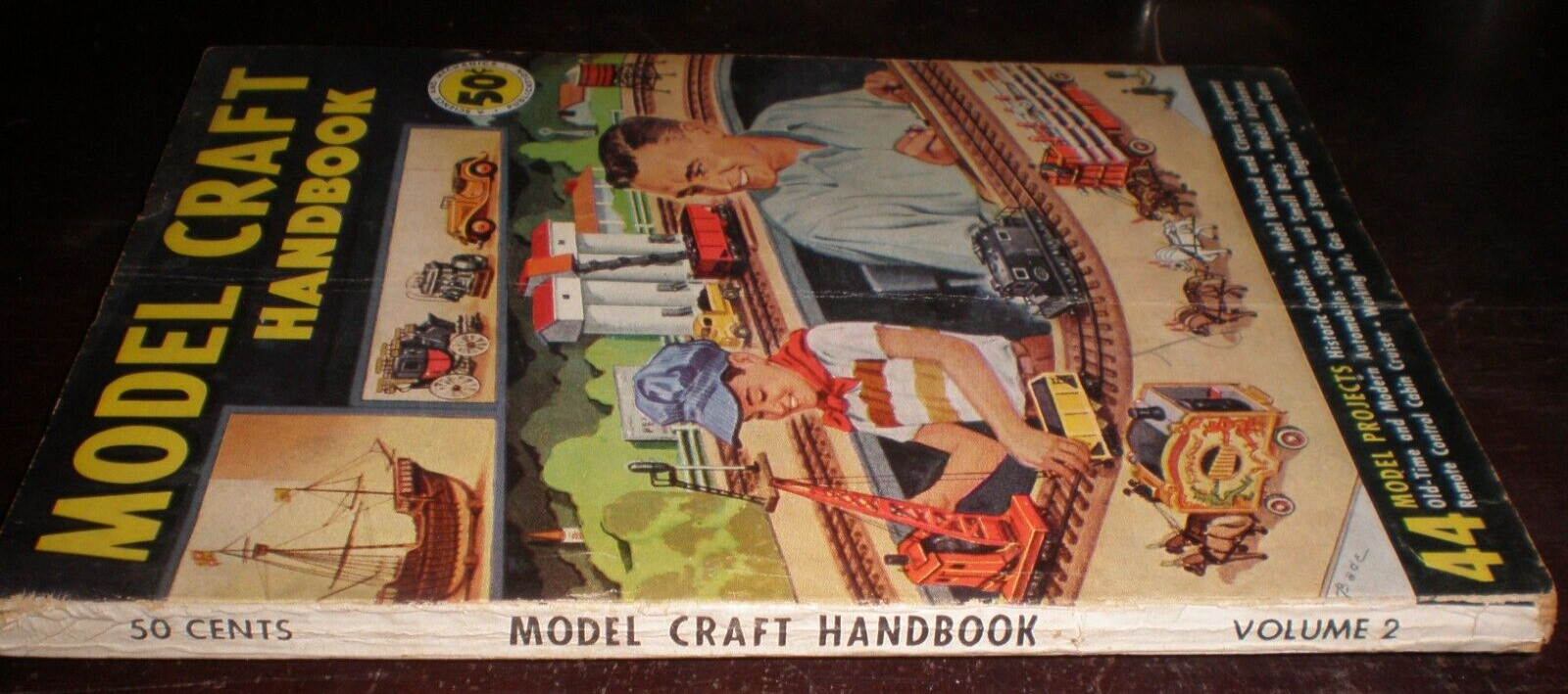 MODEL CRAFT HANDBOOK VOLUME 2 1952 192 PAGES GOOD
