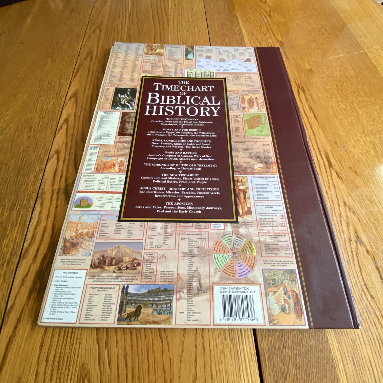The Timechart of Biblical History: Over 4000 Years in Charts Maps Lists