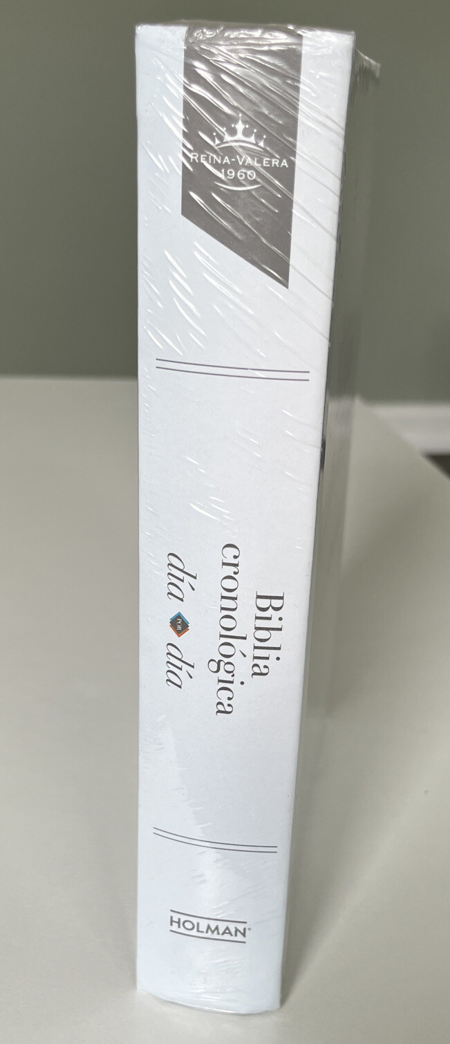 BIBLIA CRONOLOGICA REINA VALERA 1960 , DIA POR DIA , TAPA DURA