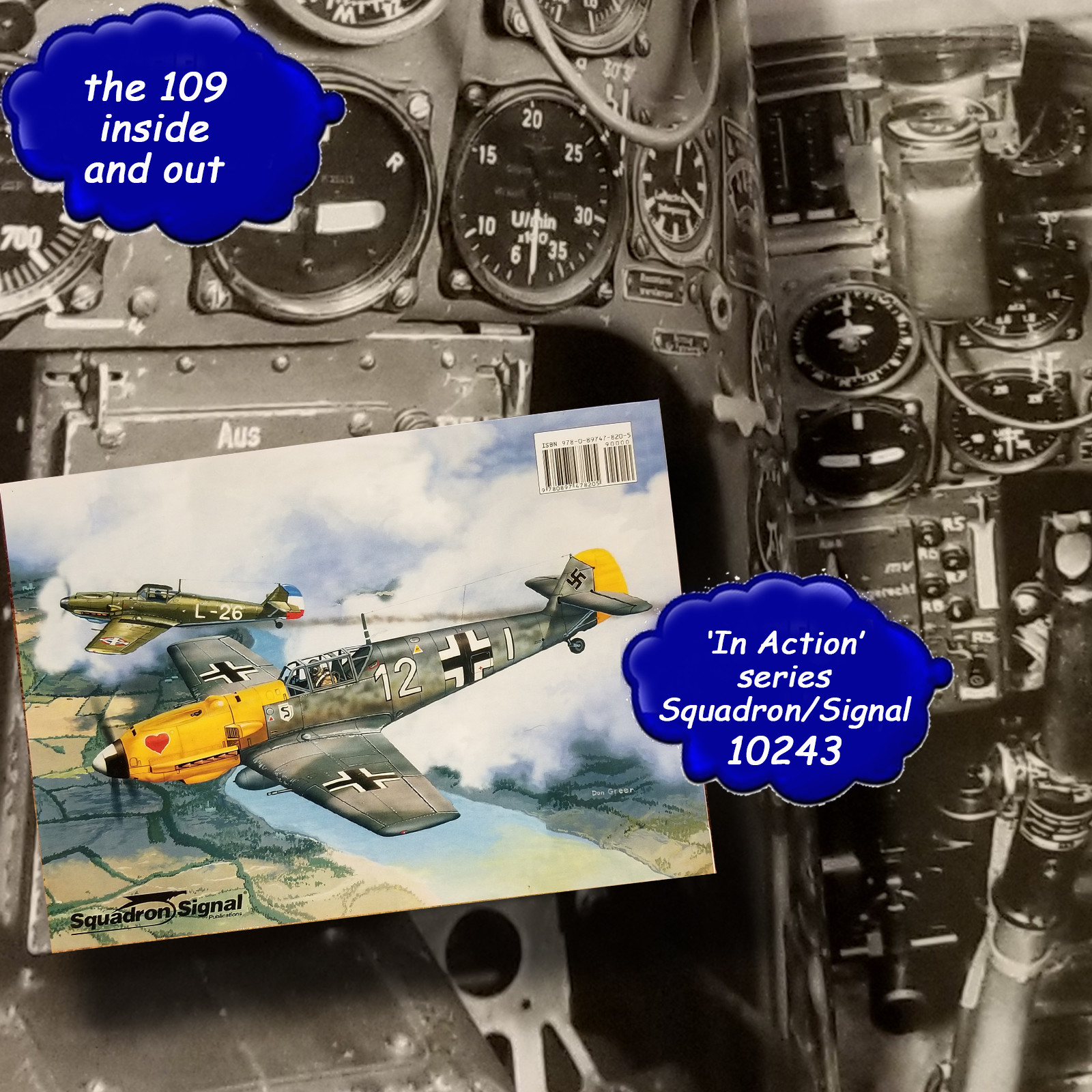 SIGNAL 10243 MESSERSCHMITT BF109 IN ACTION *SC REFERENCE BOOK