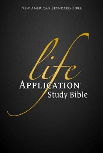 Life Application Study Bible, NASB – Hardcover By Beers, Ronald A. – VERY GOOD