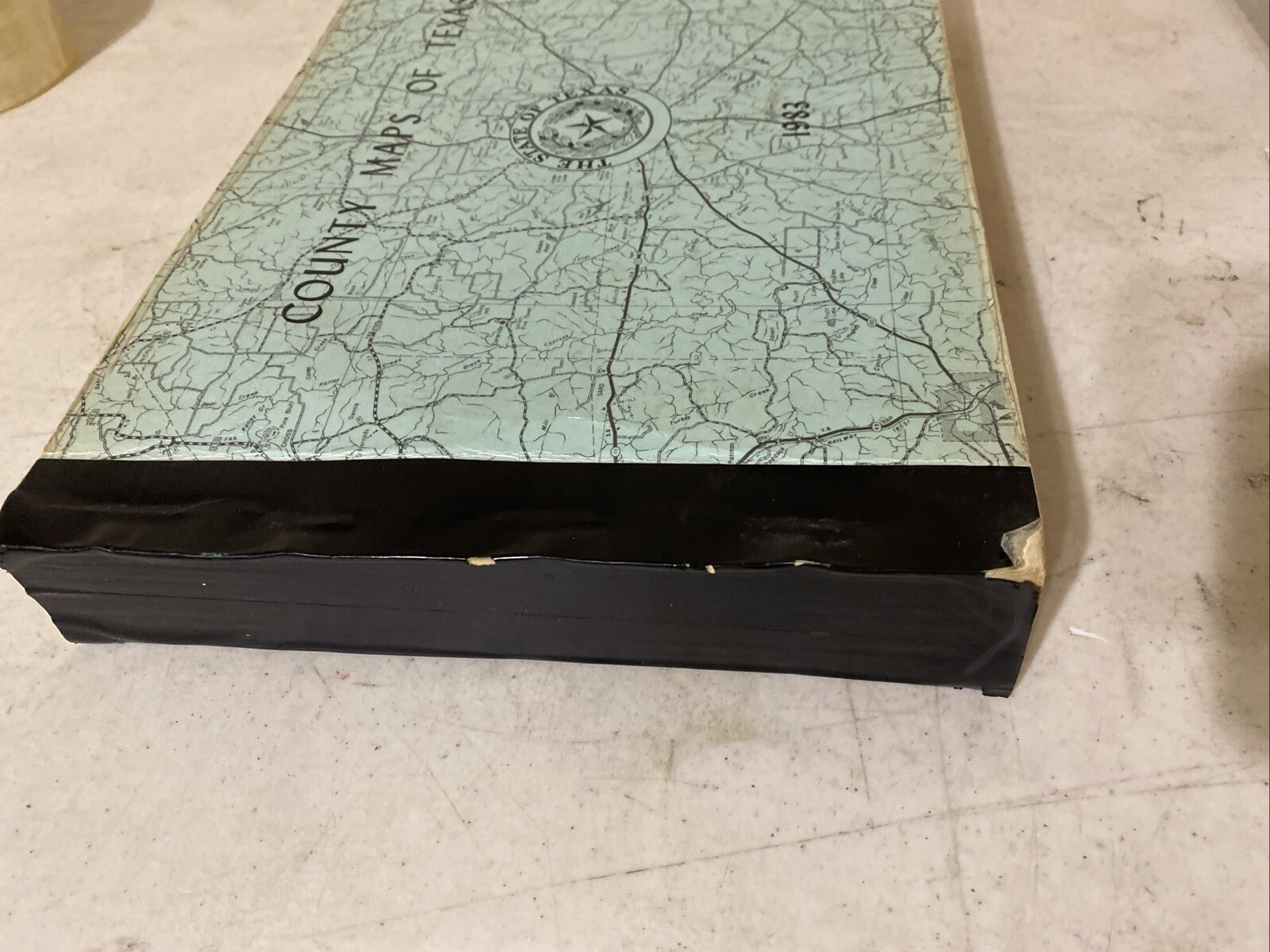 VTG 1983 County Maps of Texas 10&Prime; in x 14&Prime; in State Department of Highways