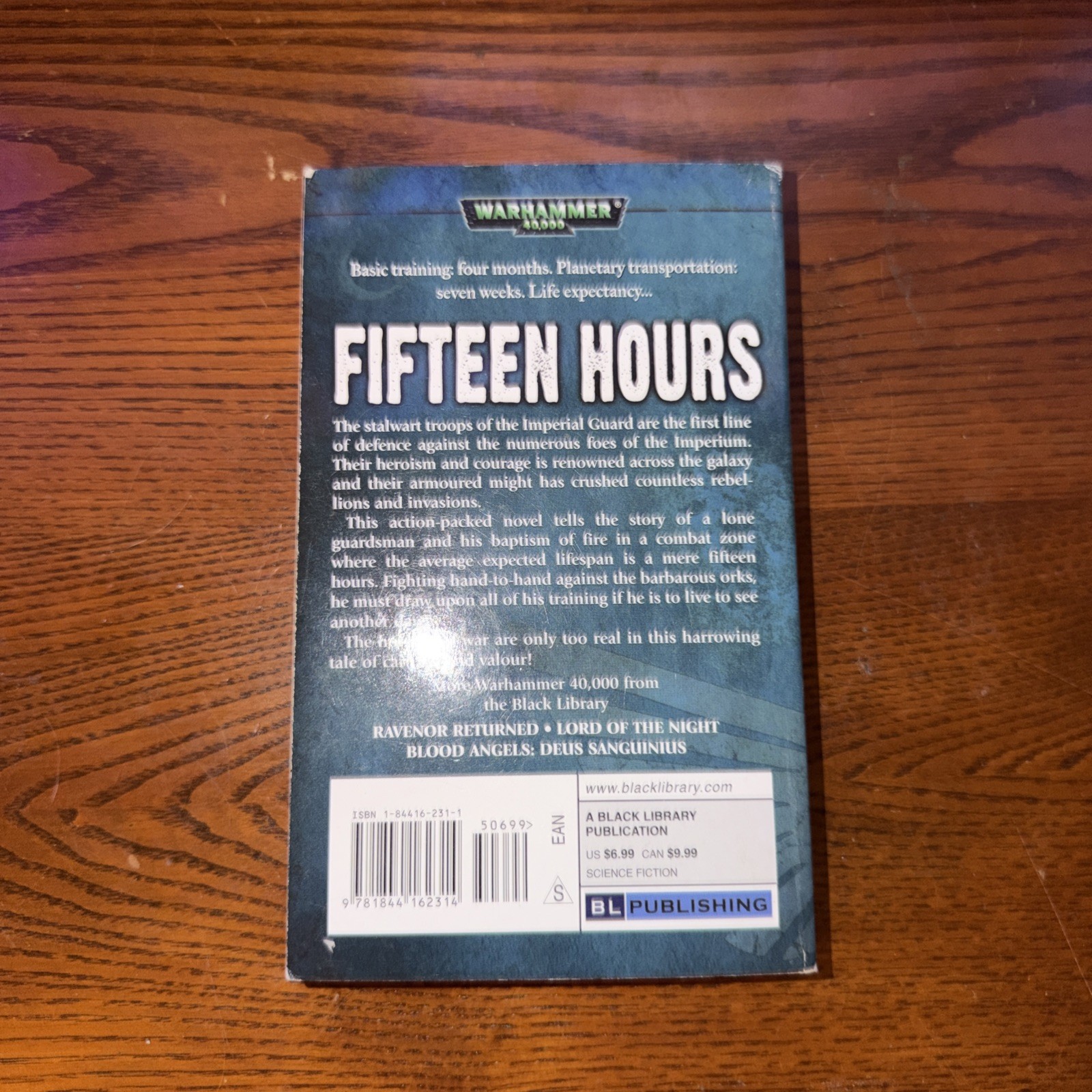 Warhammer 40K Fifteen Hours by Mitchel Scanlon 2005