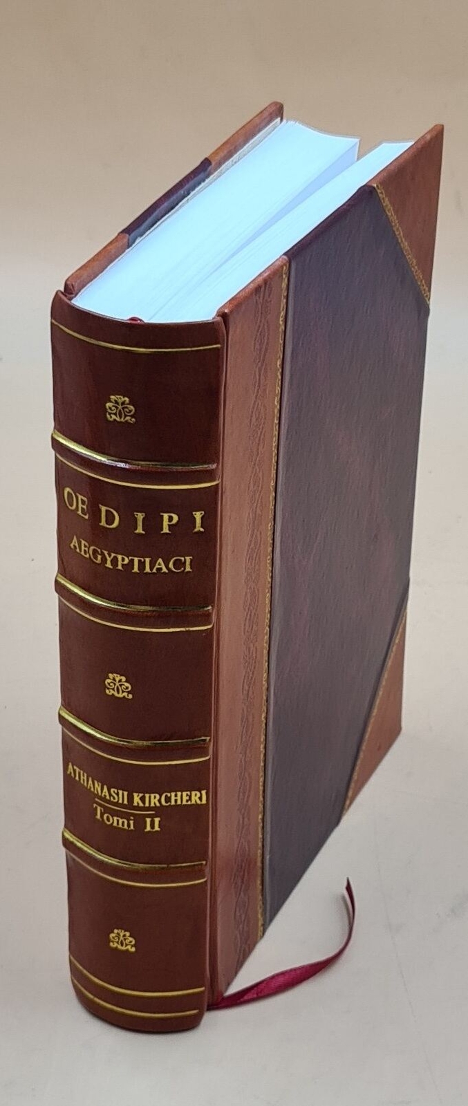 Oedipus Aegyptiacus. T. 2, 2 1653 By Kircher, Athanasius [Leather Bound]