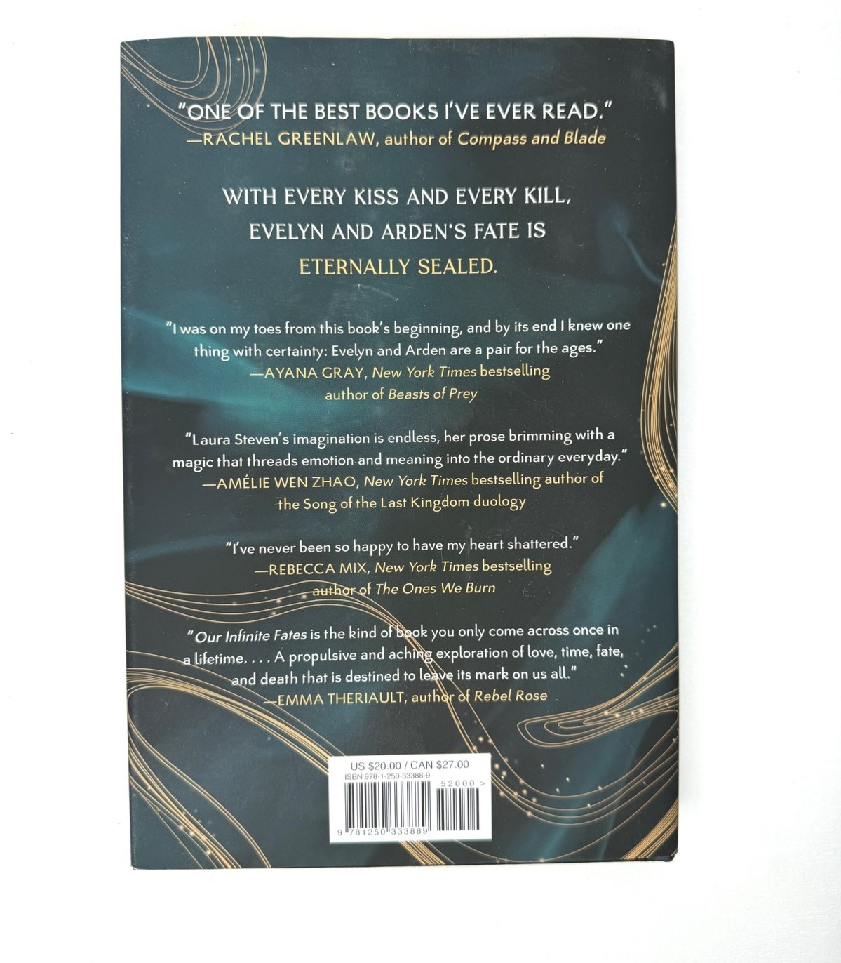Our Infinite Fates : Deluxe Limited Edition by Laura Steven – Hardcover – NEW