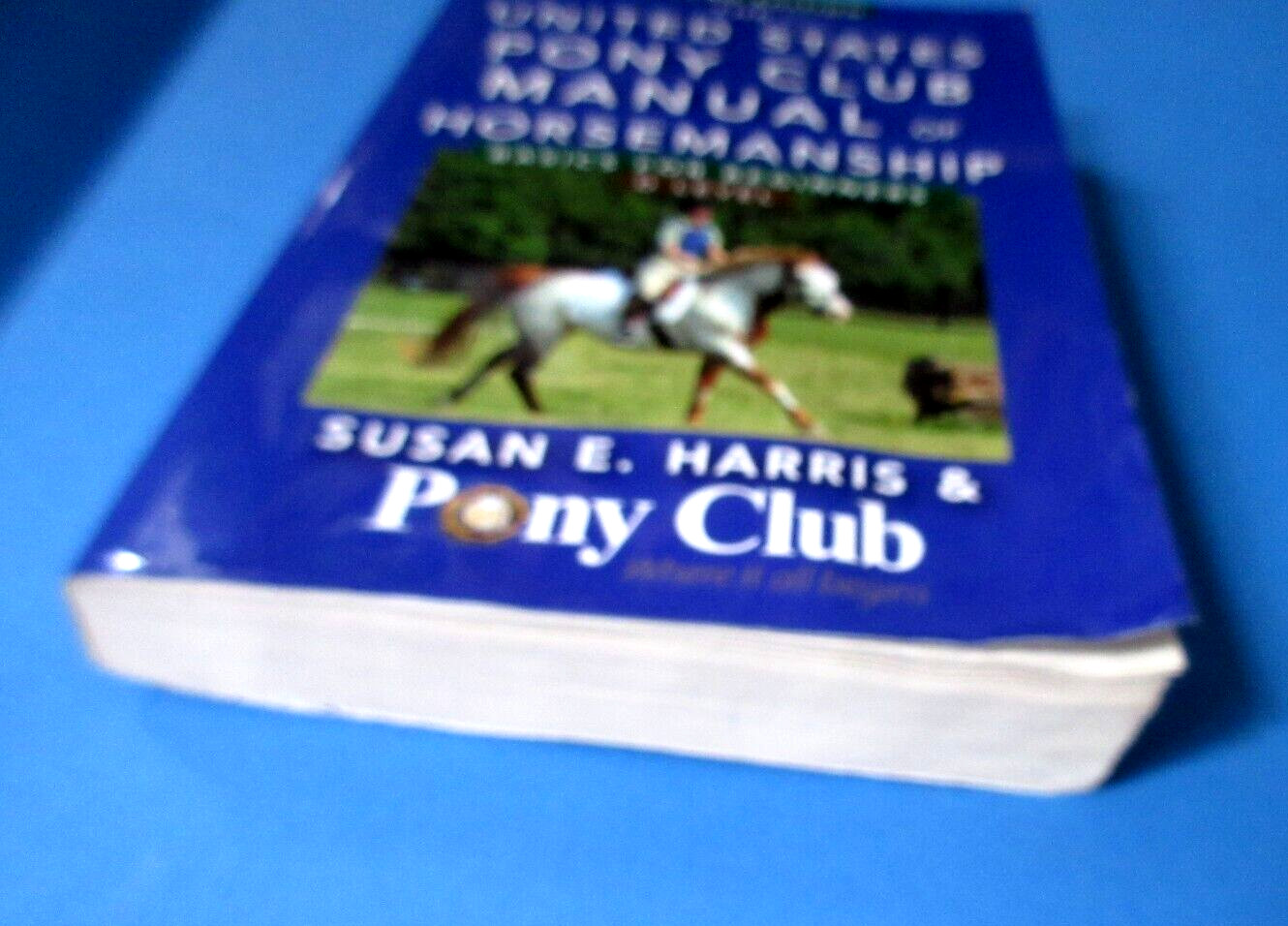 Lot of 3: US Pony Clubs Manual Horsemanship:Book 3 Advanced, Intermediate+ Basic