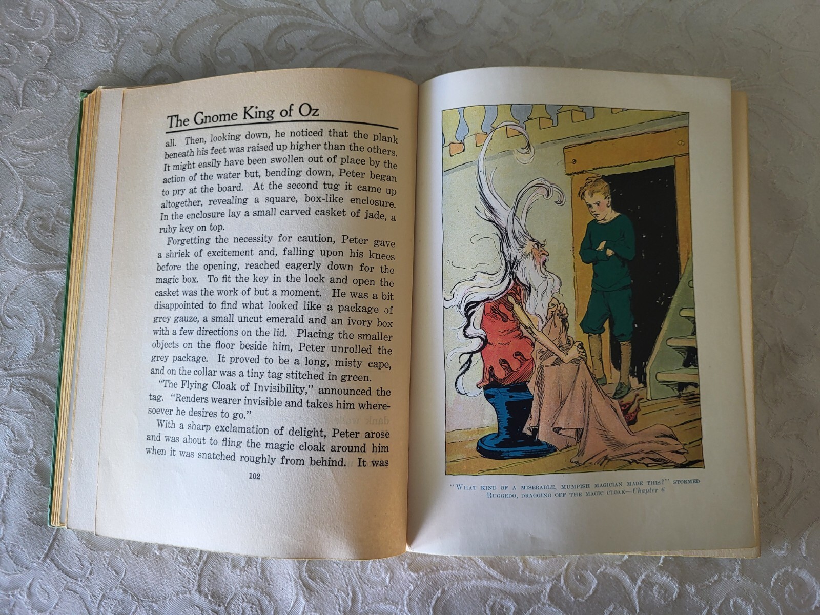 GNOME King of Oz ~ Ruth Plumly Thompson 12 COLOR PLATES 1927 John R. Neill