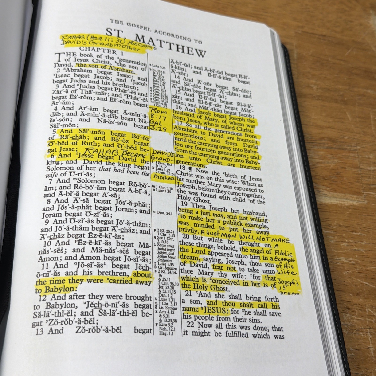 The New Testament KJV BIBLE Kenneth Copeland Personal Notes Edition Faux Leather