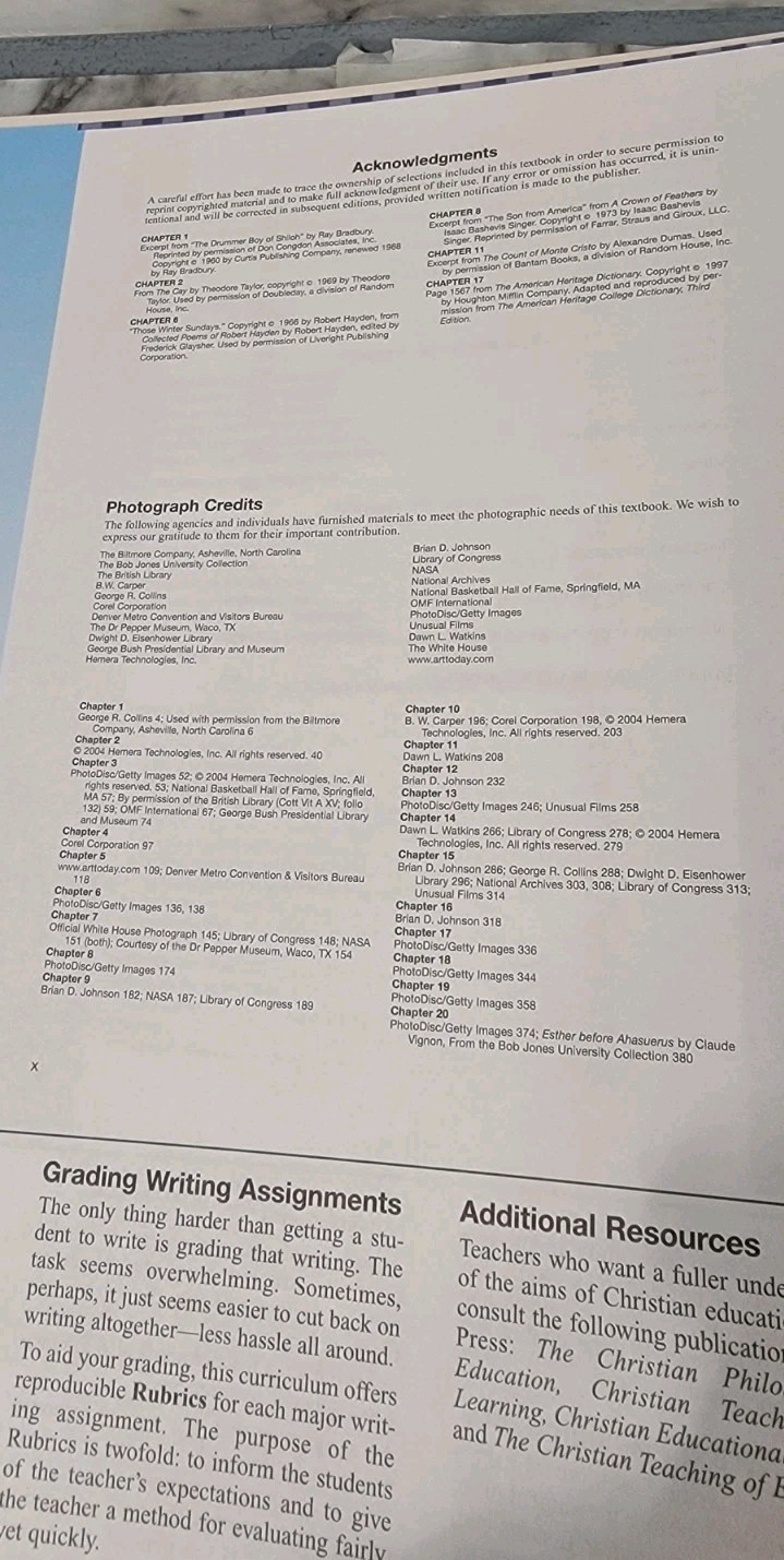 Writing & Grammar 7 Teacher&rsquo;s Edition CD-Rom Included 3rd Edition BJU Press