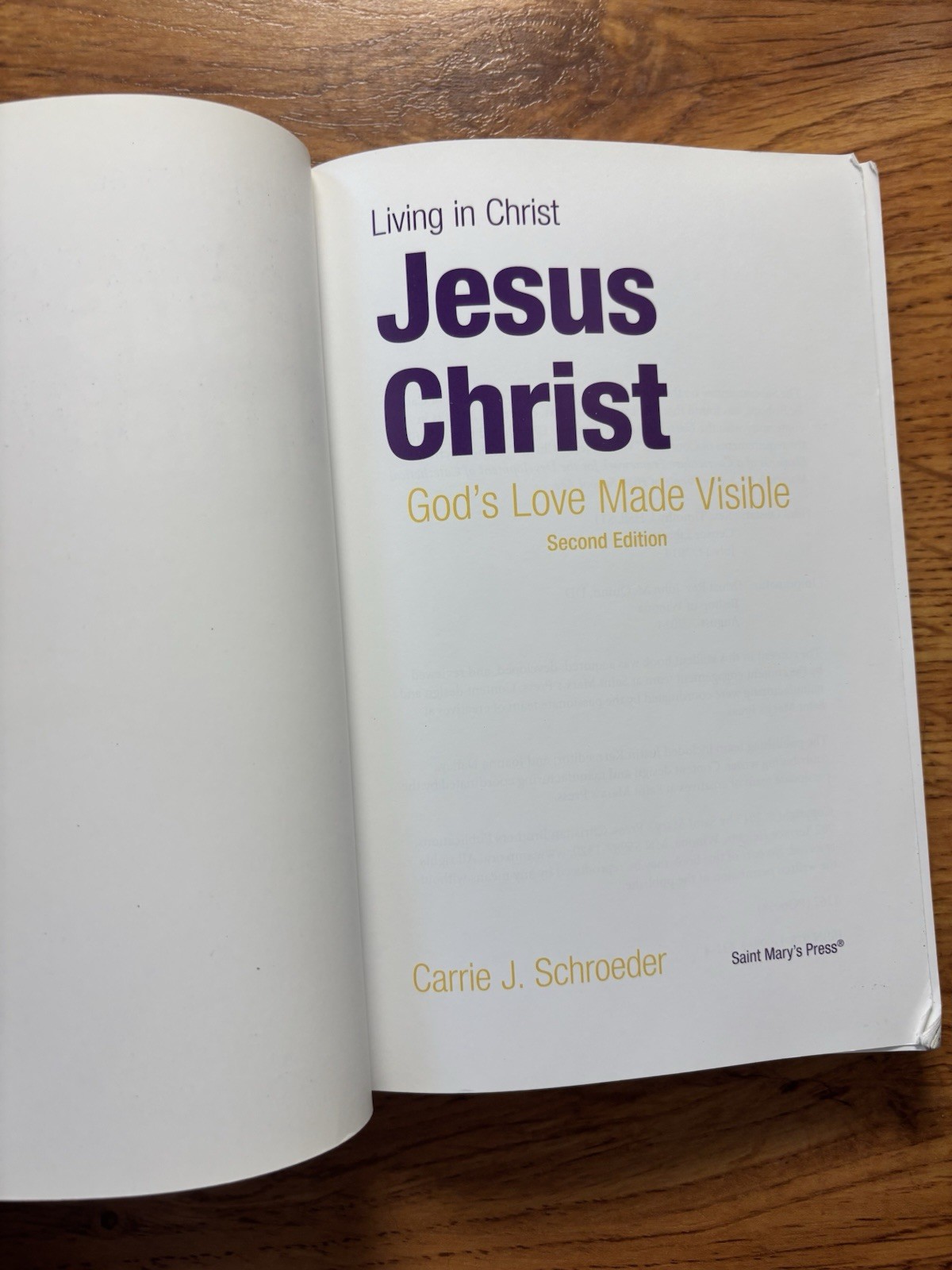 Jesus Christ:: God&rsquo;s Love Made Visible (Second Edition) Student Text (Living…