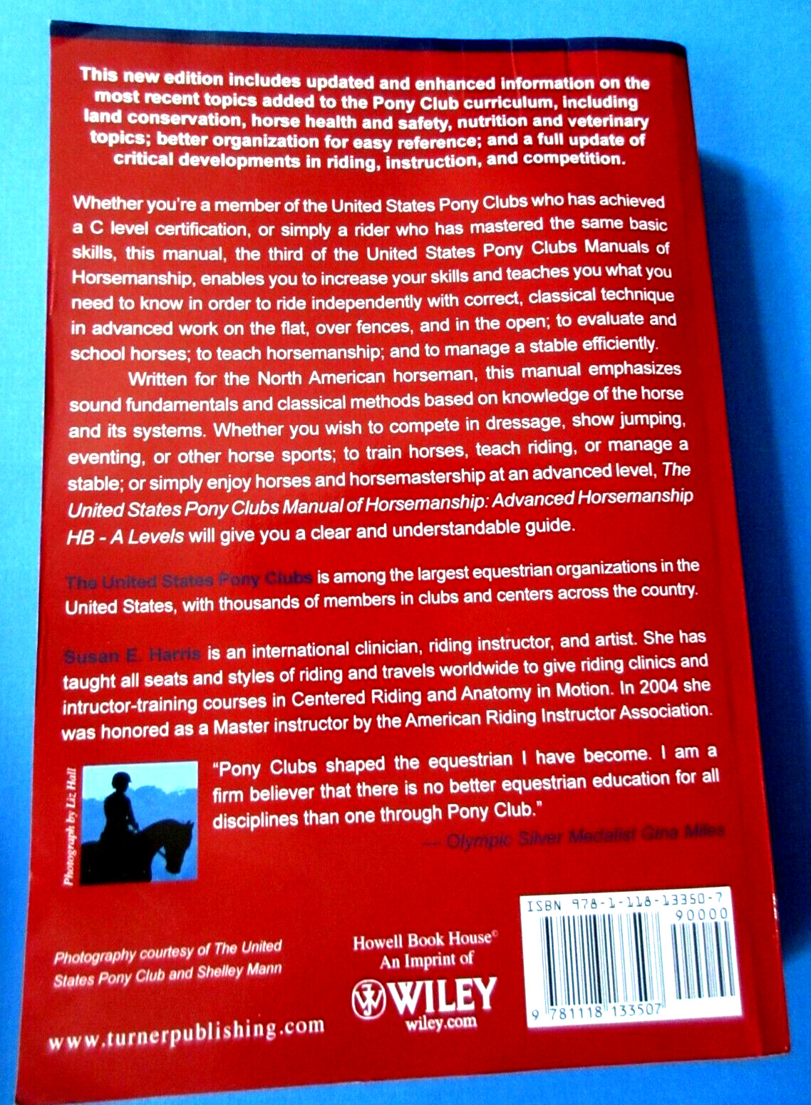 Lot of 3: US Pony Clubs Manual Horsemanship:Book 3 Advanced, Intermediate+ Basic