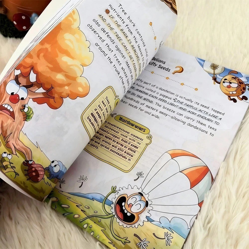 Children&rsquo;s Encyclopedia 100000 Whys Kids Book Ages 6-12 Extracurricular Reading