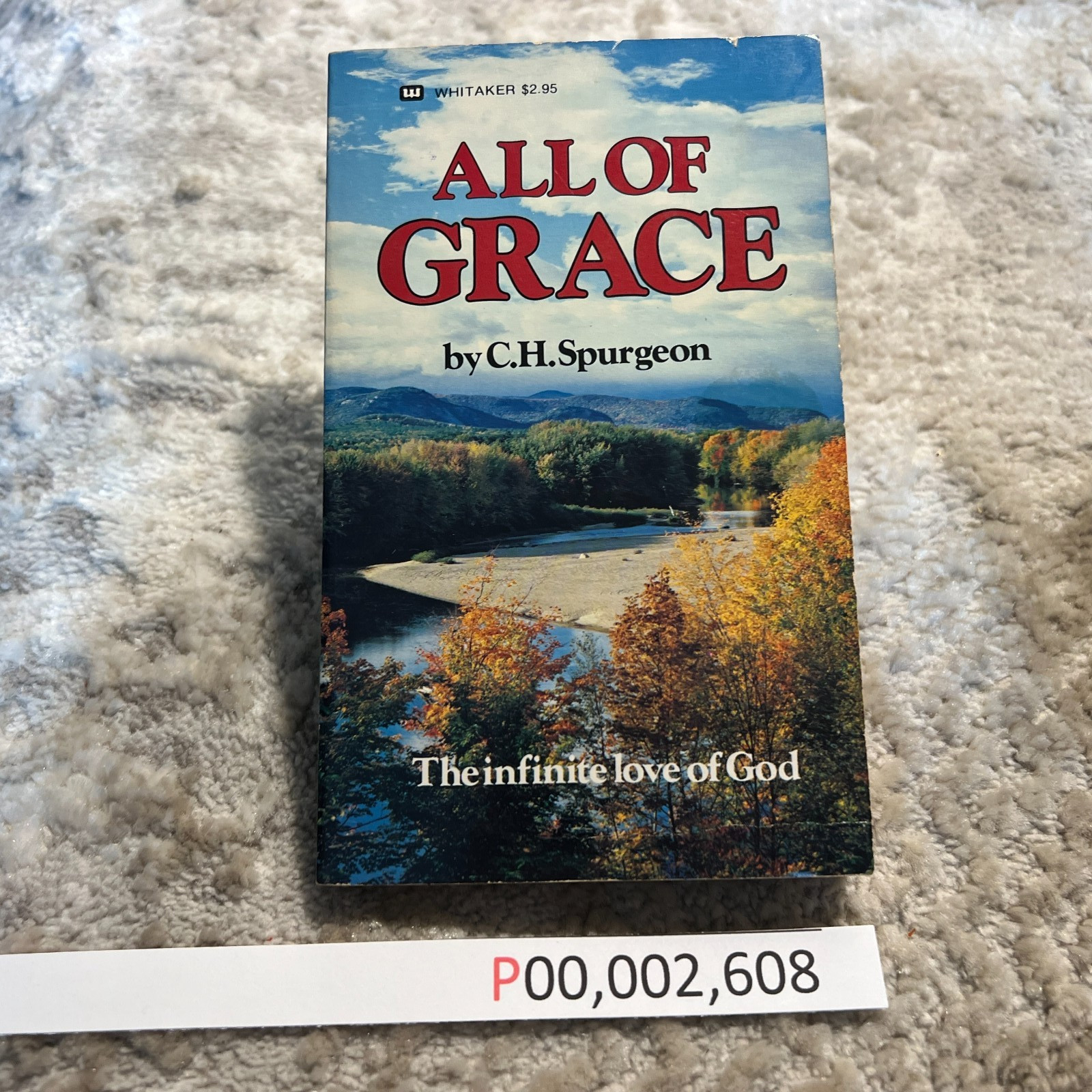All Of Grace C. H. Spurgeon Whitaker House Christian Salvation By Grace Book