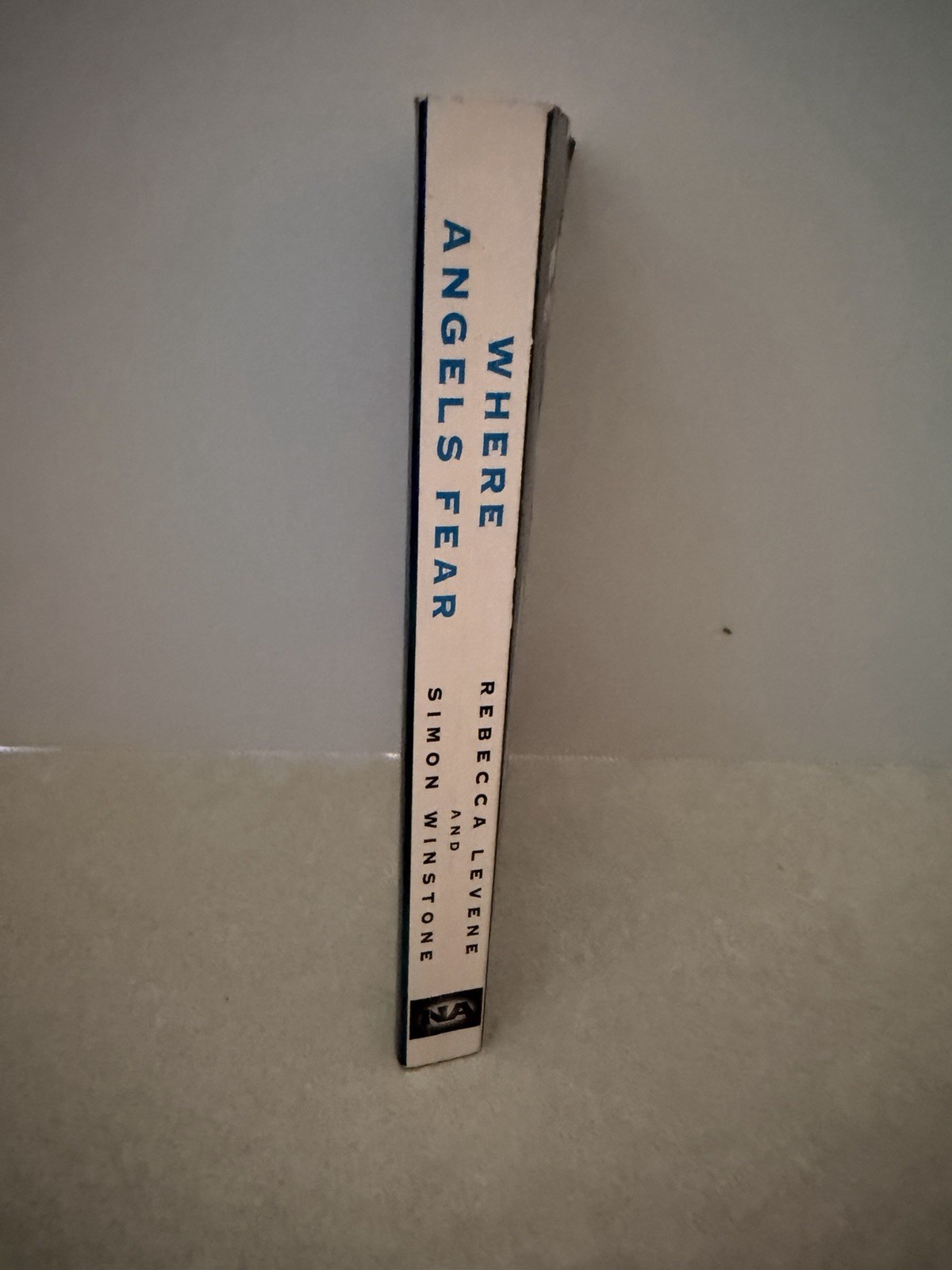 Where Angels Fear Rebecca Levene & Simon Minstone Virgin 1998 1st Ed. Dr. Who