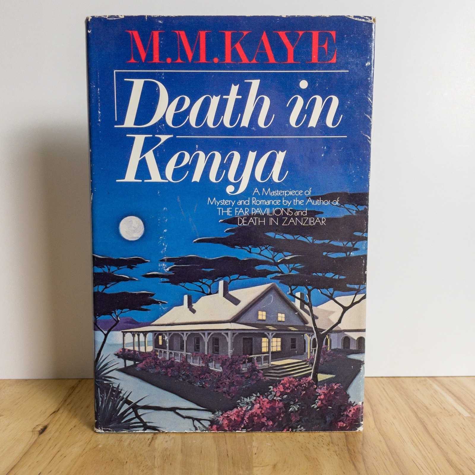 Death In Kenya by M.M. Kaye 1983 St. Martin&rsquo;s Press First Edition HC DJ