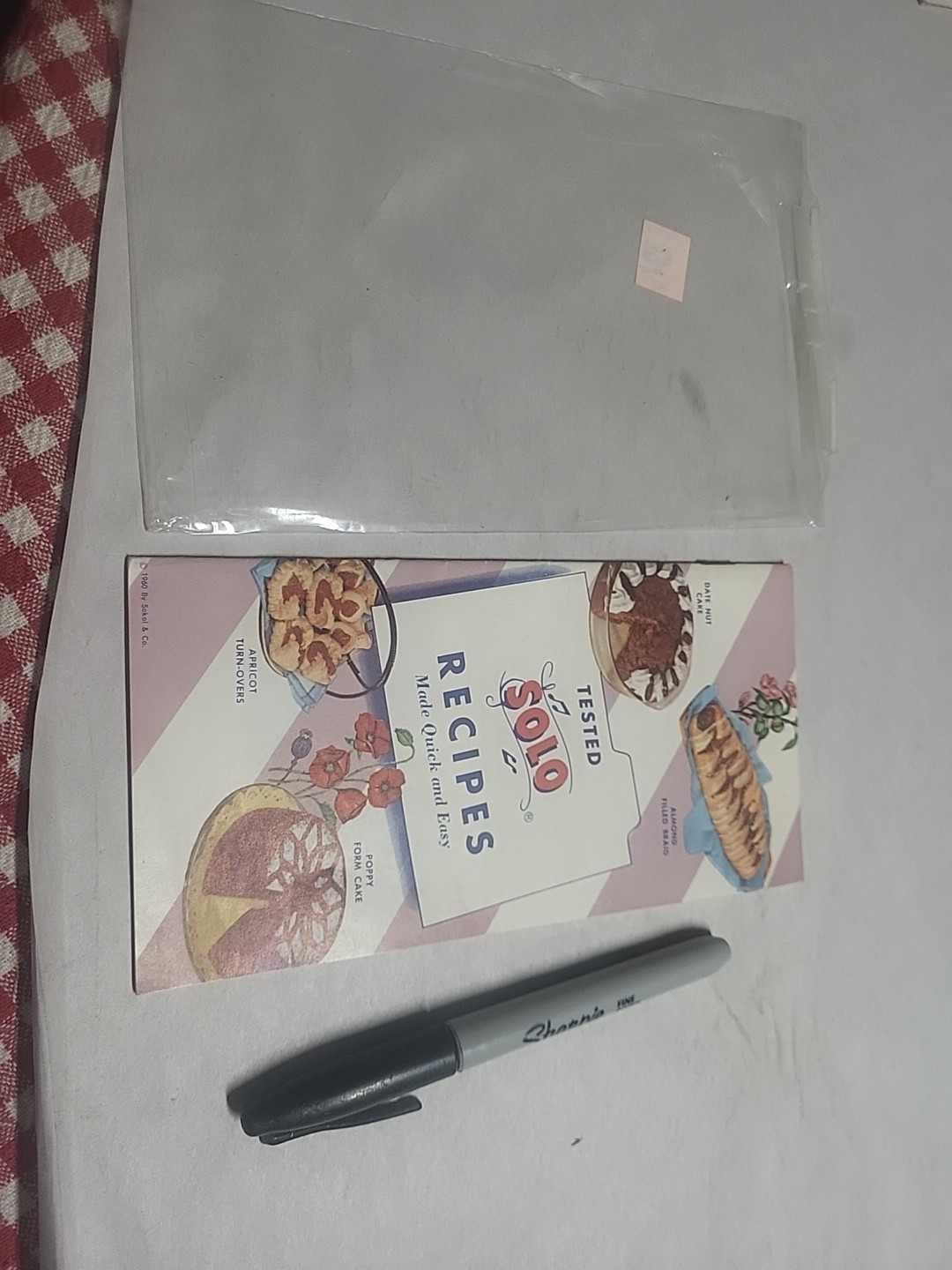 TESTED SOLO RECIPES BOOK Mcm SOKOL & COMPANY LORETTA POWERS Fine 1960
