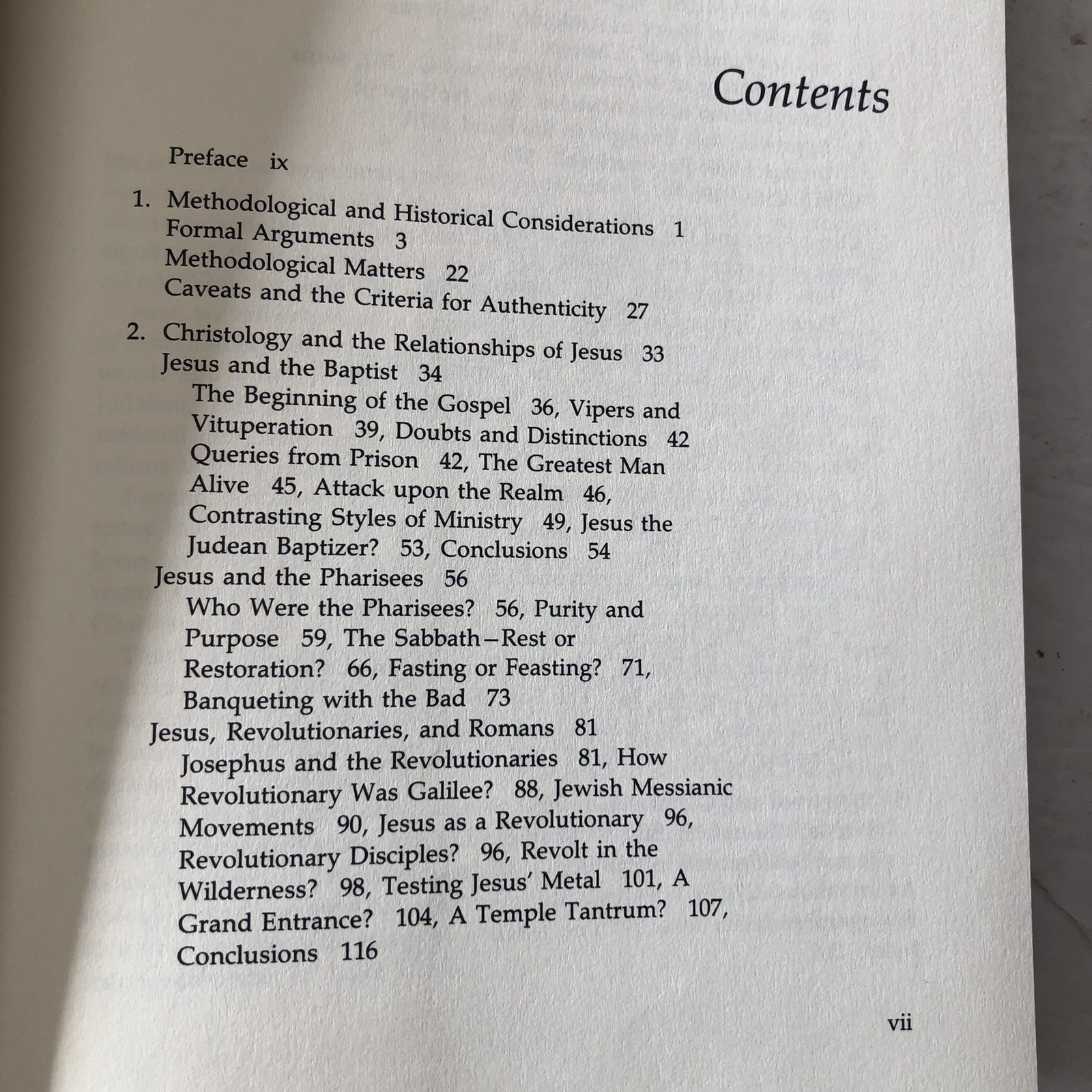 The Christology of Jesus, Ben Witherington III, 1990 Hardcover Book