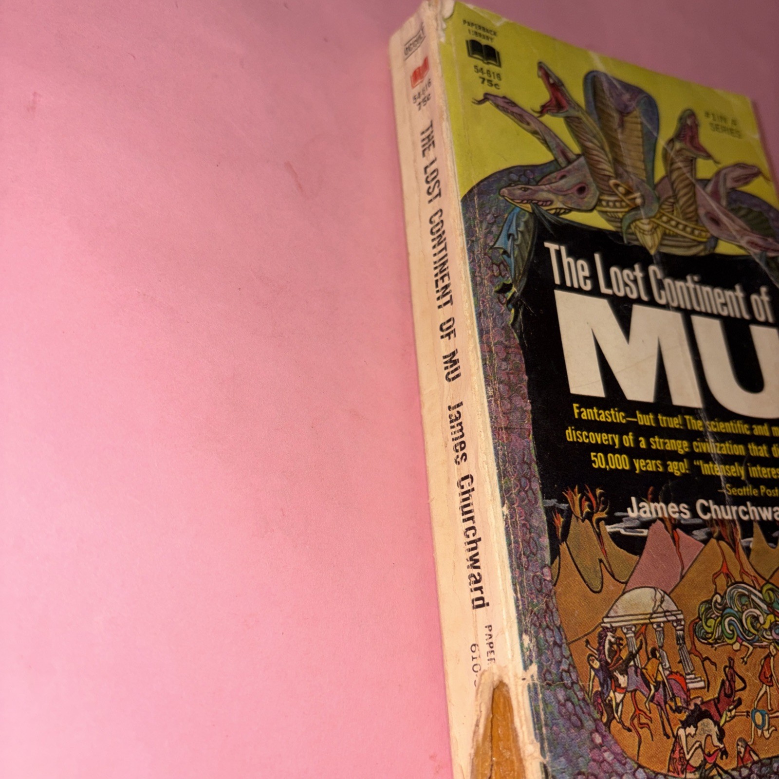 The Lost Continent Of MU By James Church Ward PB
