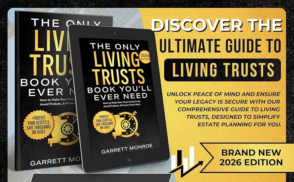 The Only Living Trusts Paperback Book – Estate Planning Guide Books, Personal Fi