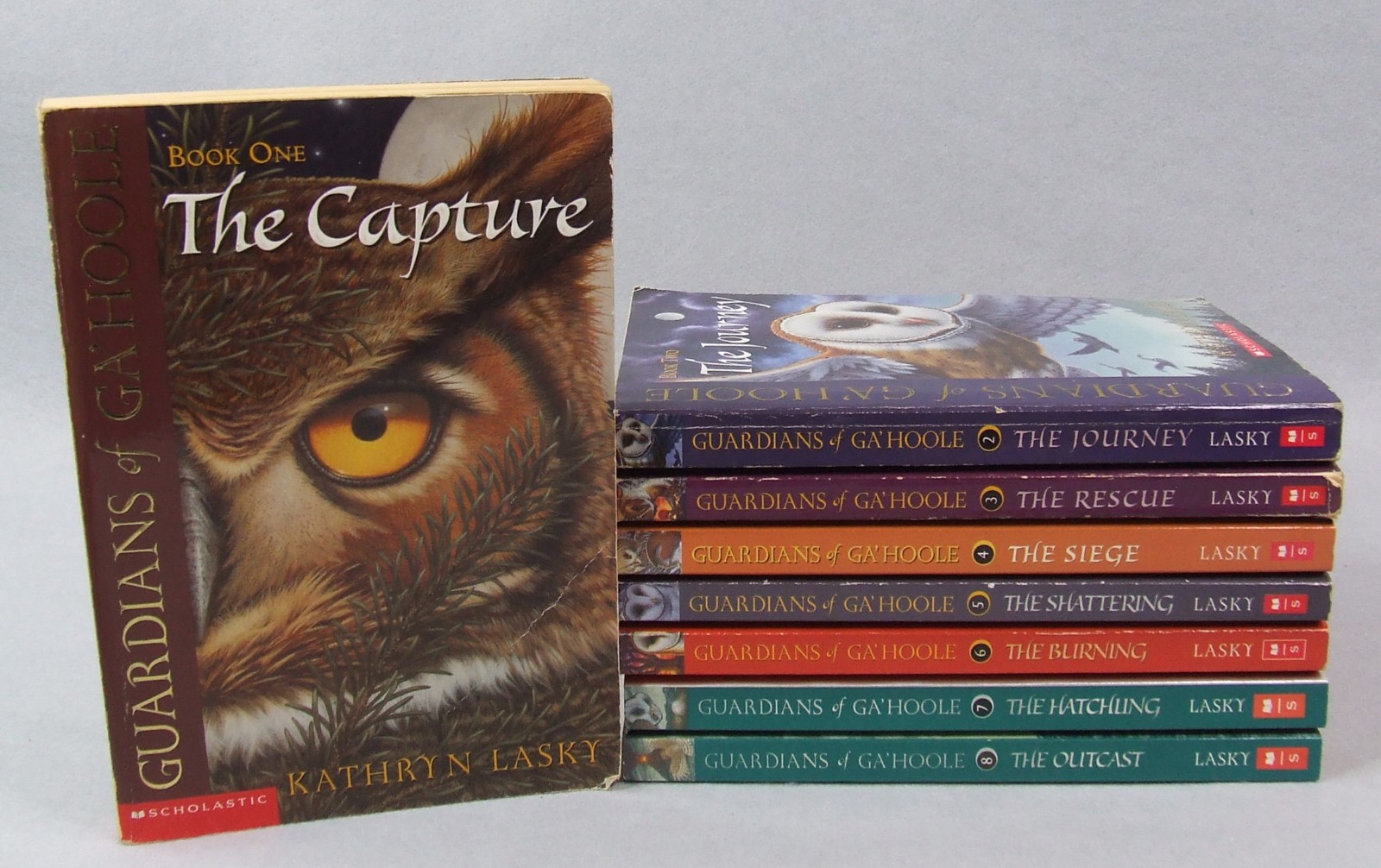 Guardians of Ga&rsquo;Hoole Books 1-8 in Paperback by Kathryn Lasky