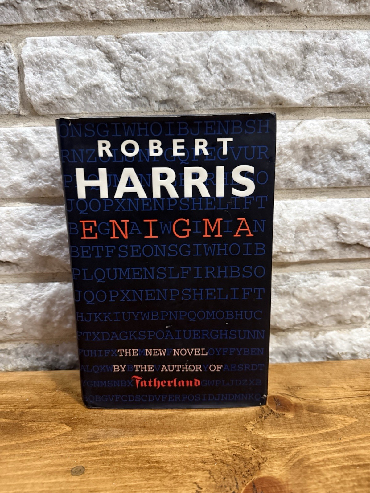 Enigma by Robert Harris 1995 First Edition Printing HB Hutchinson