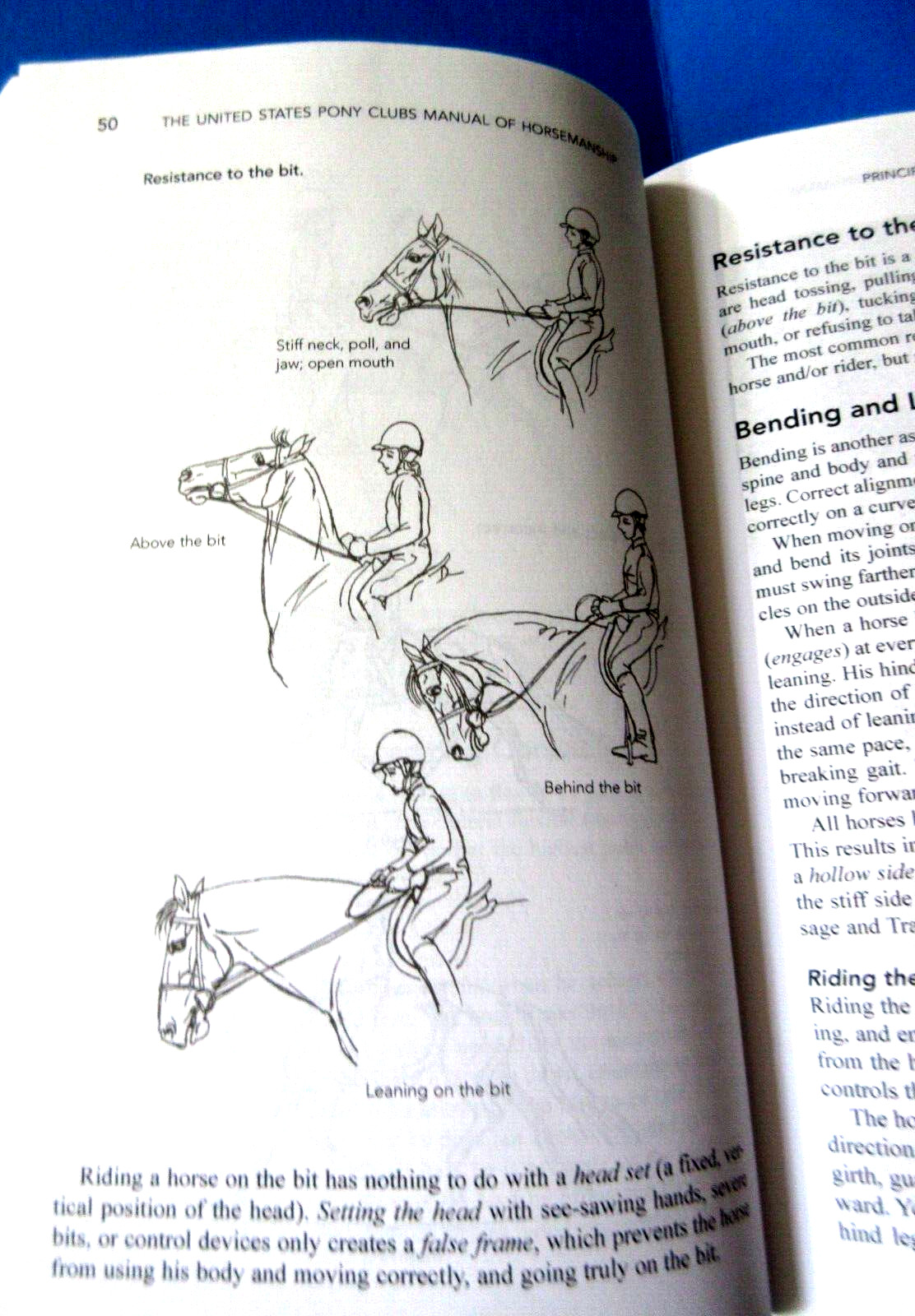 Lot of 3: US Pony Clubs Manual Horsemanship:Book 3 Advanced, Intermediate+ Basic