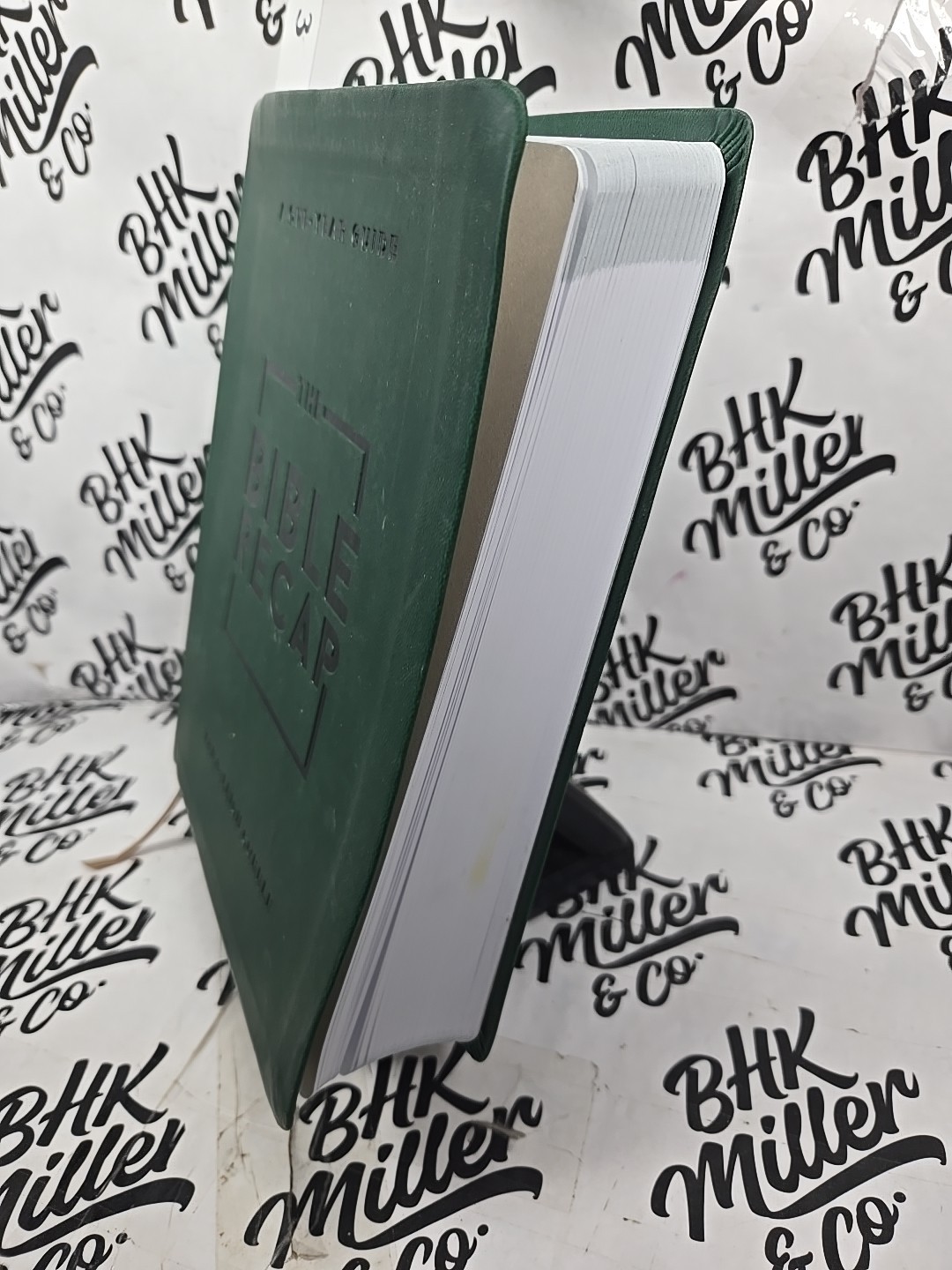 Bible Recap Deluxe Edition Forest Green Imitation Leather Tara-Leigh Cobble