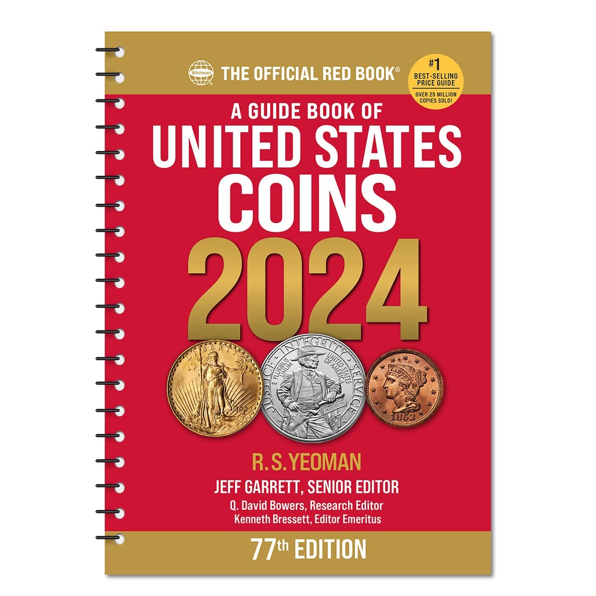 Guide Book of United States Coins 2024 Spiral « Redbook » (A Guide Book of Uni…