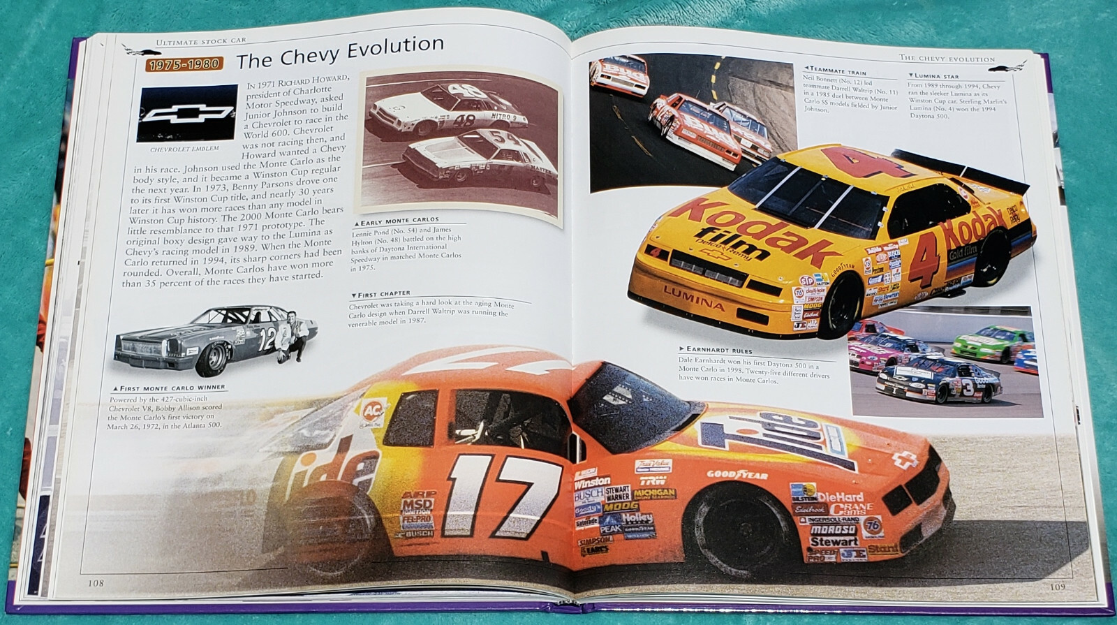 Ultimate Stock Car 2000 Hardcover By Bill Center 190 Pages Of Stock Car History