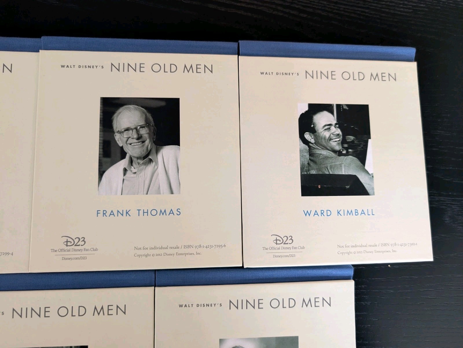 Walt Disney&rsquo;s Nine Old Men The Flipbooks Hardcover Set