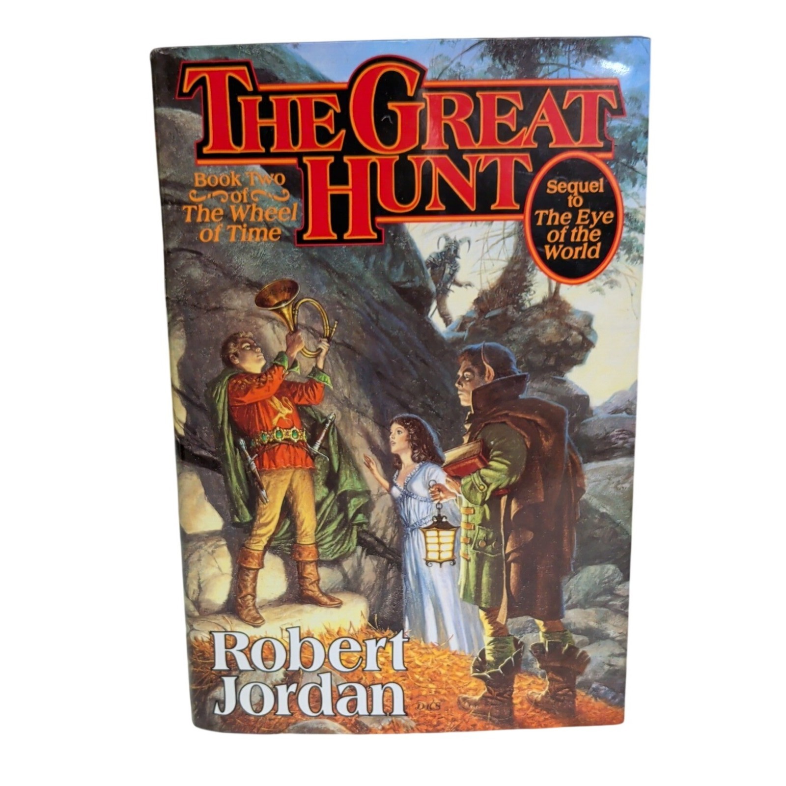 Great Hunt : Book Two of &lsquo;The Wheel of Time&rsquo; by Robert Jordan (1990 Hardcover)
