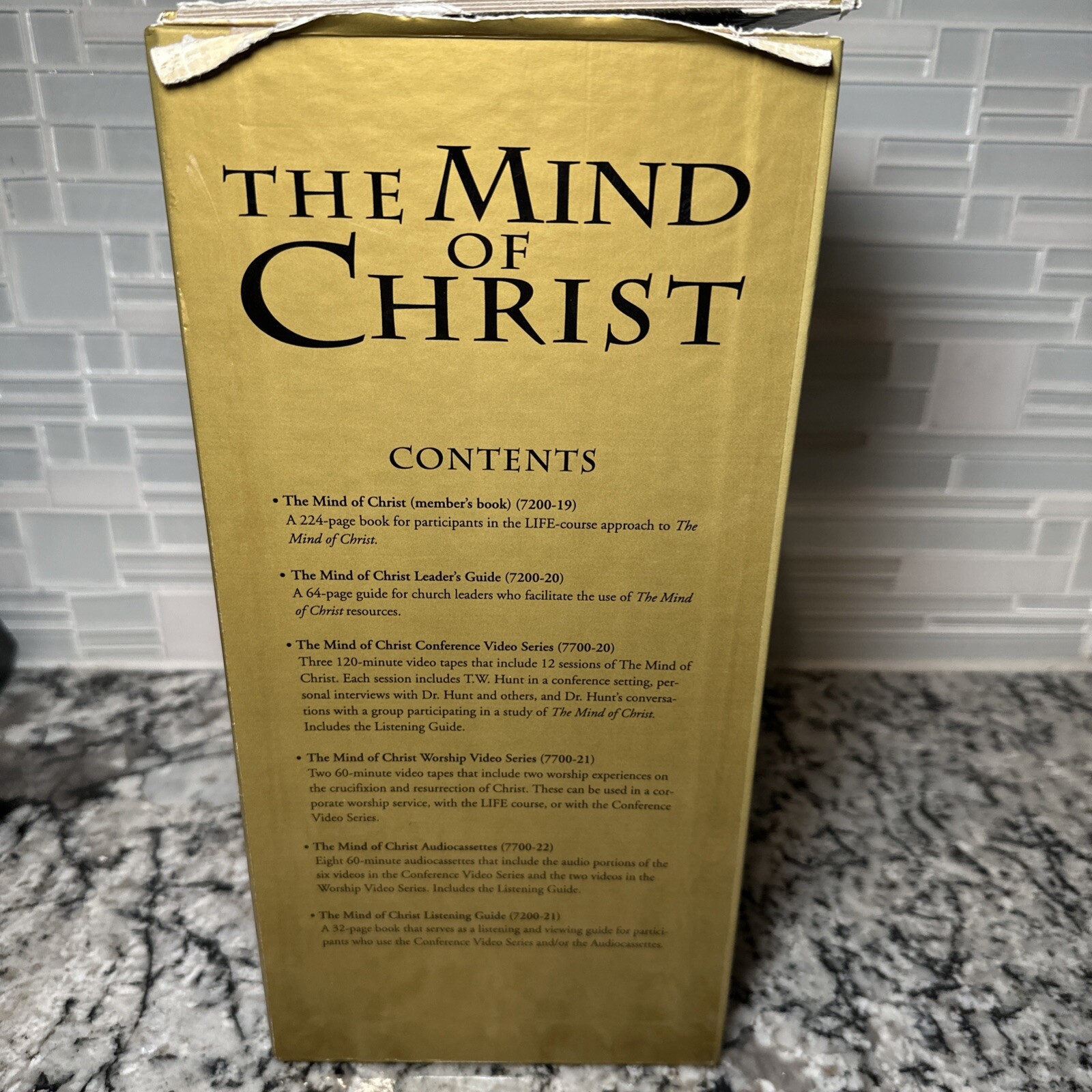 The Mind of Christ Leader&rsquo;s Member Kit Guide Box Set Bible Study Christian 100%