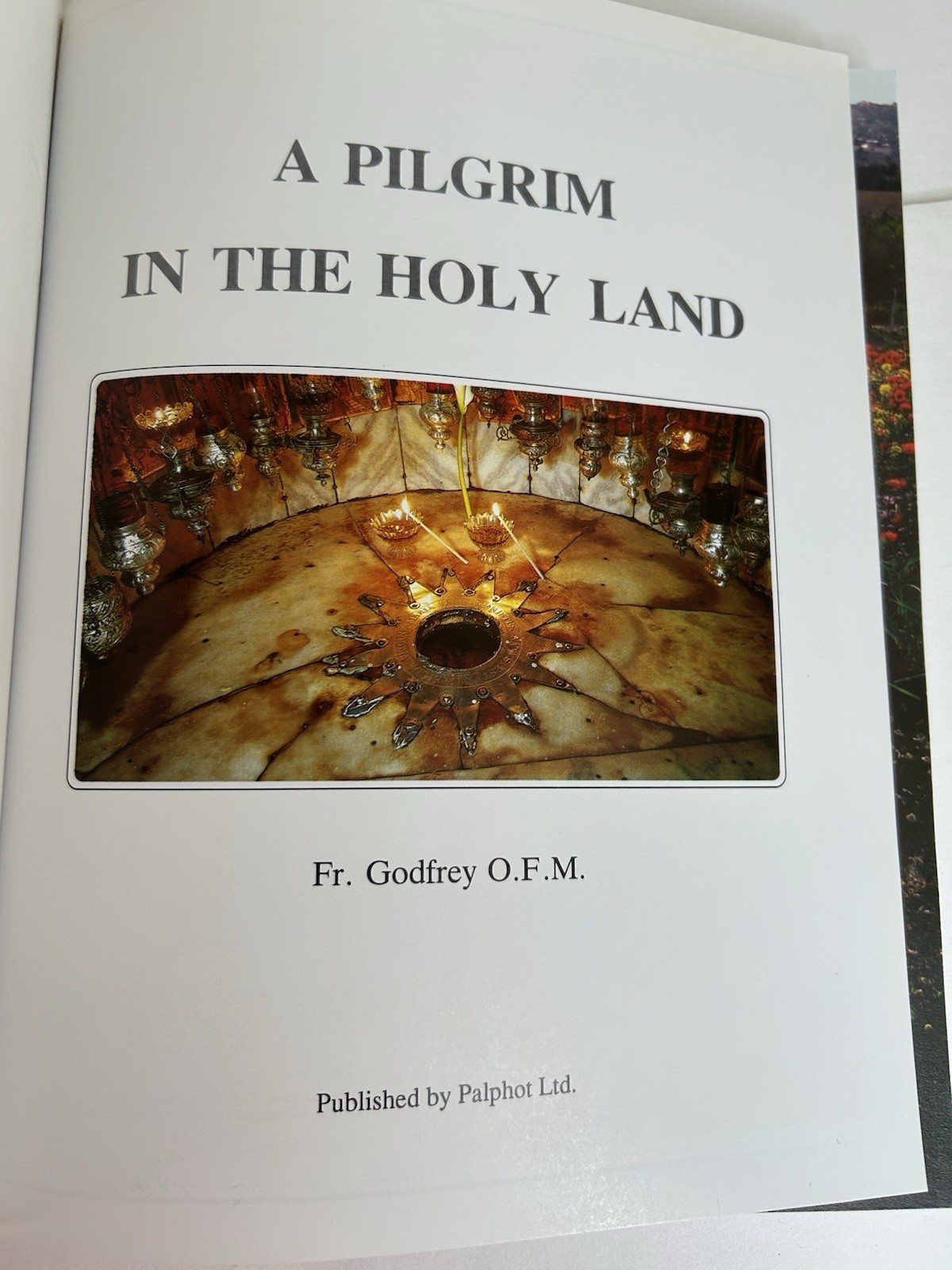 The Holy Land Book Souvenir Great Jubilee 2000 Travel Religion History Photos