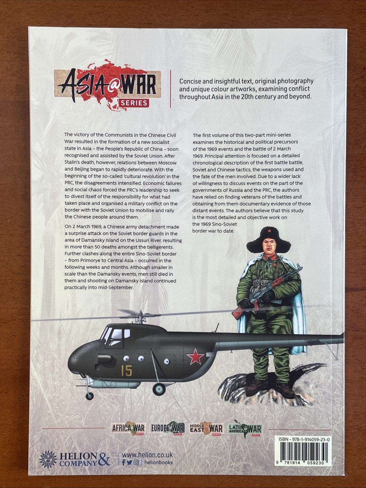 The Sino-Soviet Border War &rsquo;69 Vol. 1, Asia@War Series No. 21, 2021, SB 72 Pages