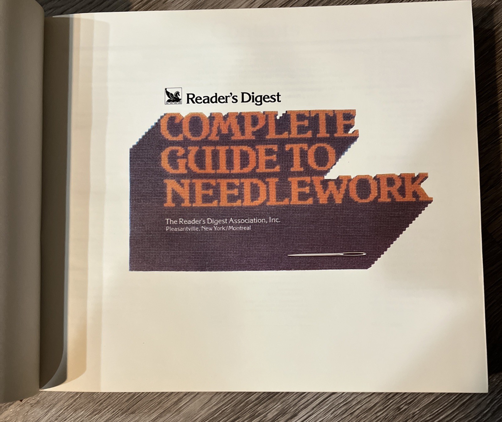 Complete Guide to Needlework Reader&rsquo;s Digest Editors 1984 Vtg Hardback 504 pages
