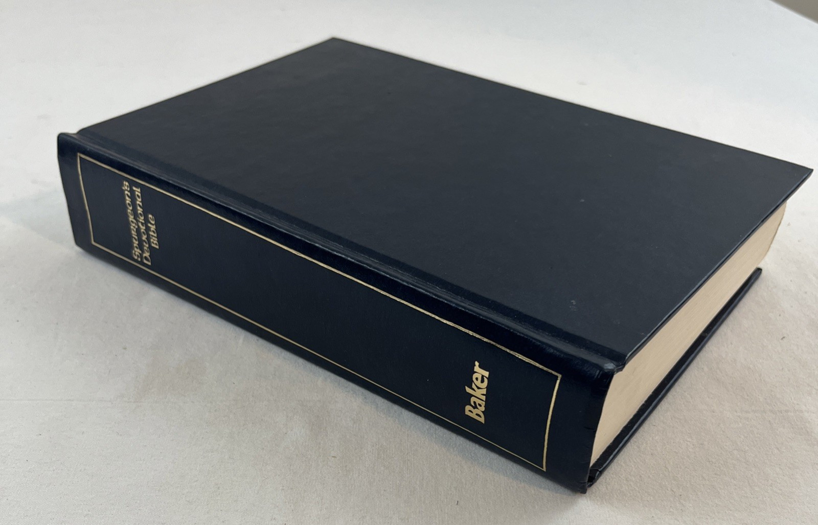 Spurgeons Devotional Bible Hardcover 1984 Baker Book House