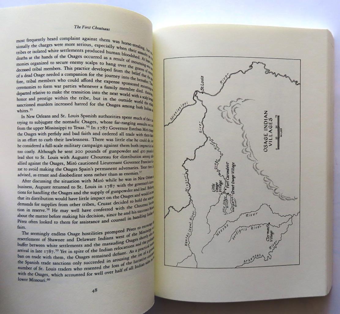 (269) The First Chouteaus: River Barons Early St. Louis William E. Foley PB 2000